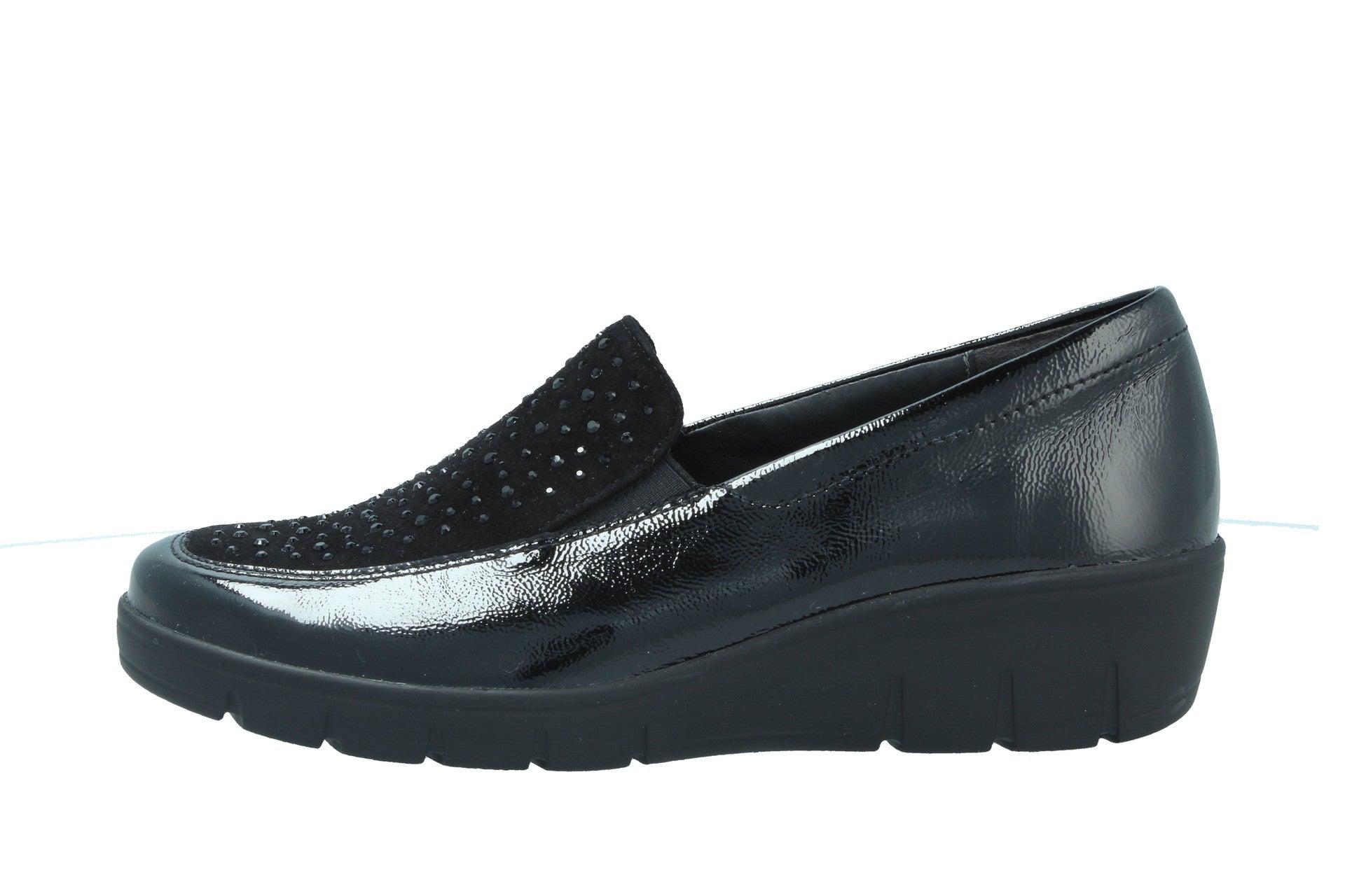 Judith – schwarz – Slipper – J7155