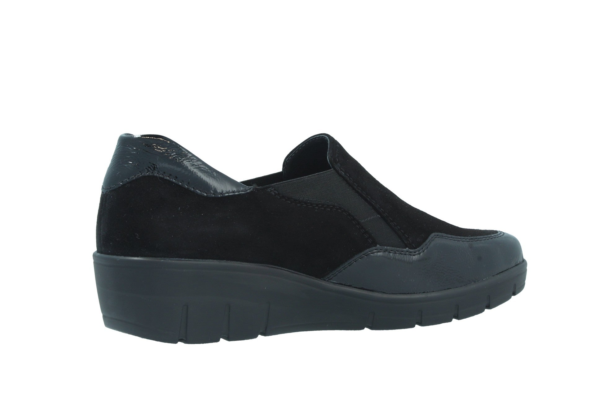Judith – black – slippers – J7165