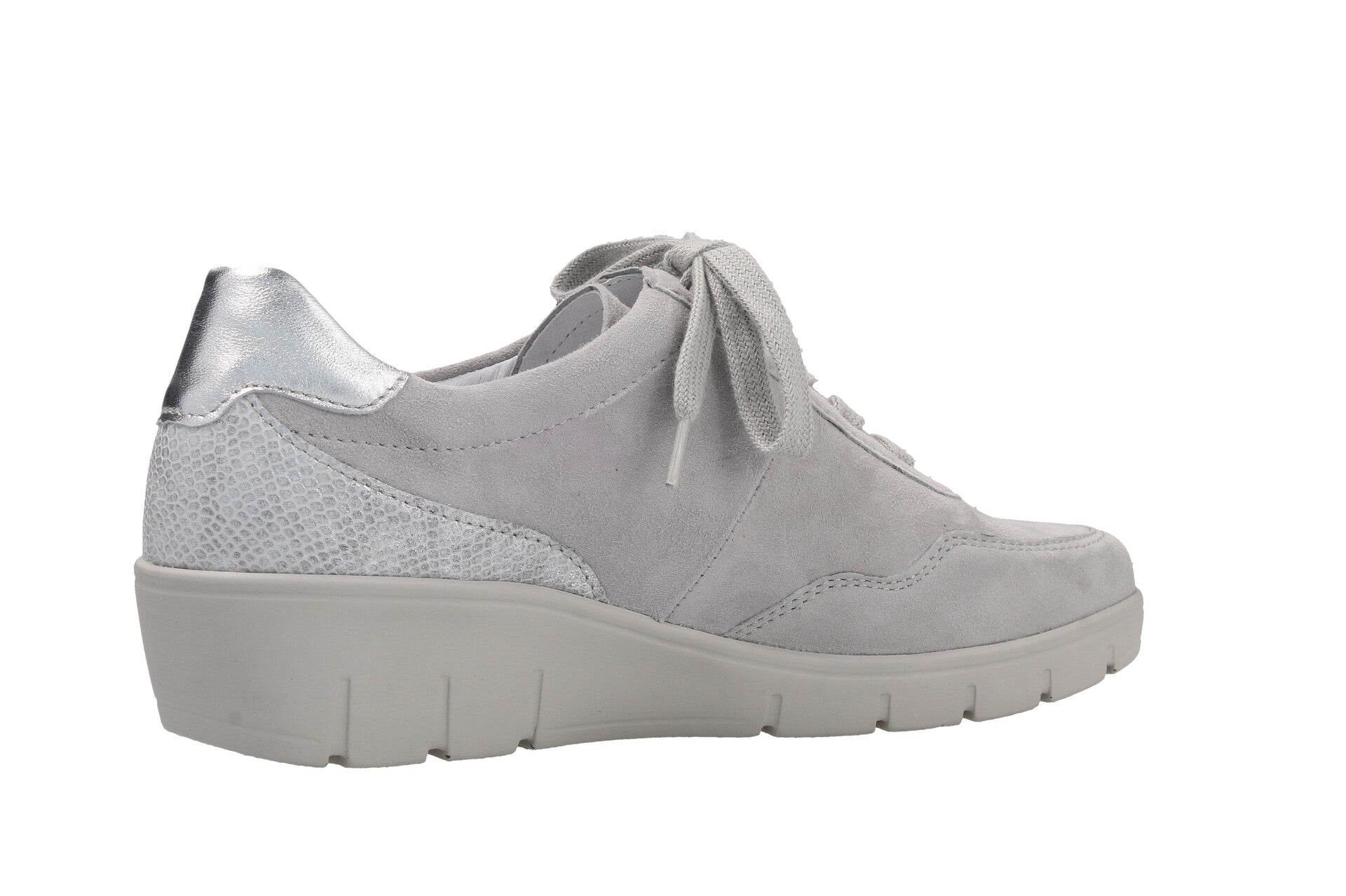 Judith – silber/perle – Schnürschuh – J7245