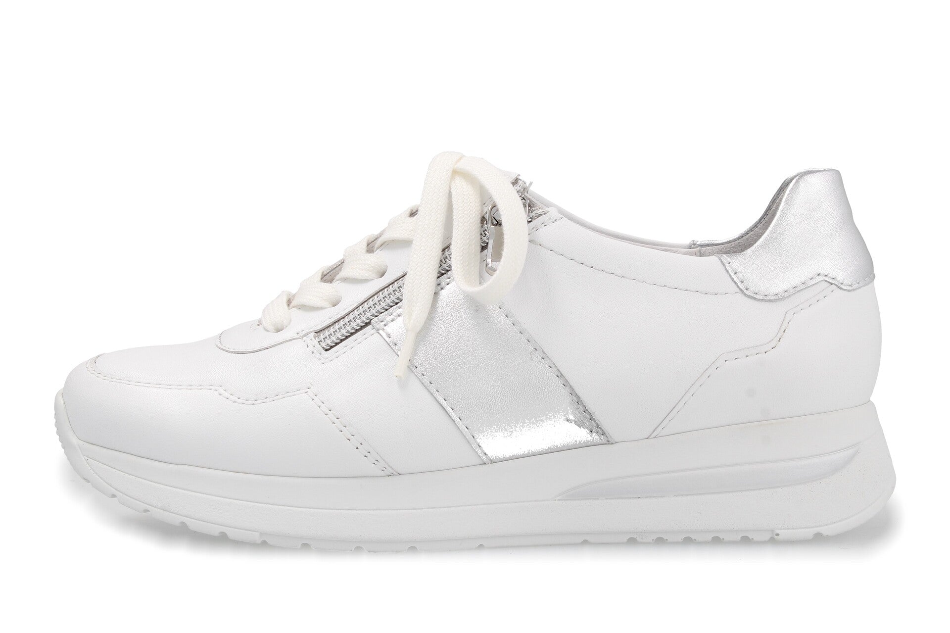 Lilly – weiss/silber – Sneaker – L1035