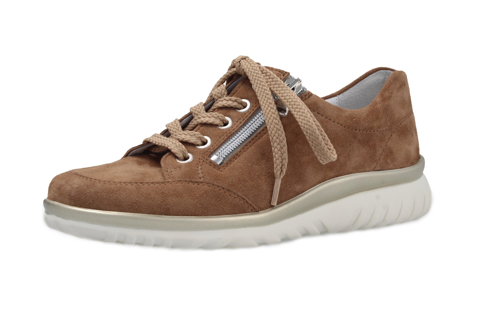 Lena – nuss – Schnürschuh – L5035