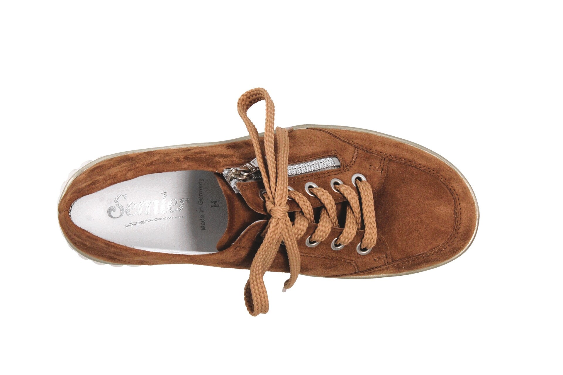 Lena – nuss – Schnürschuh – L5035