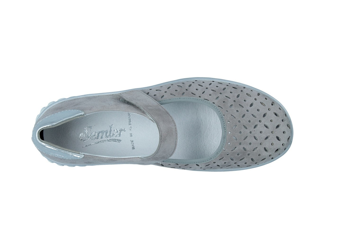 Lena – perle/argent – ​​ballerine