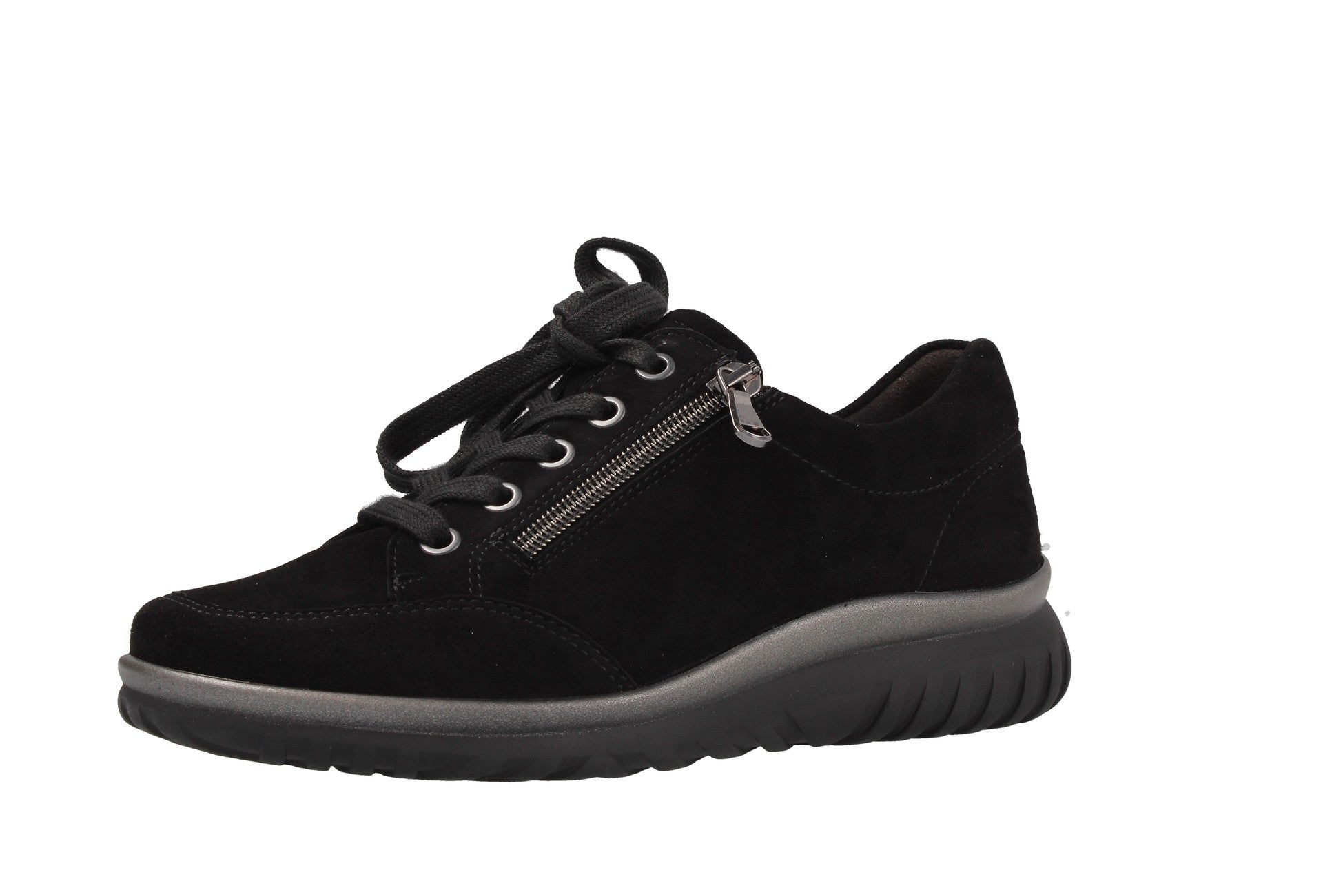 Lena – noir – chaussure à lacets
