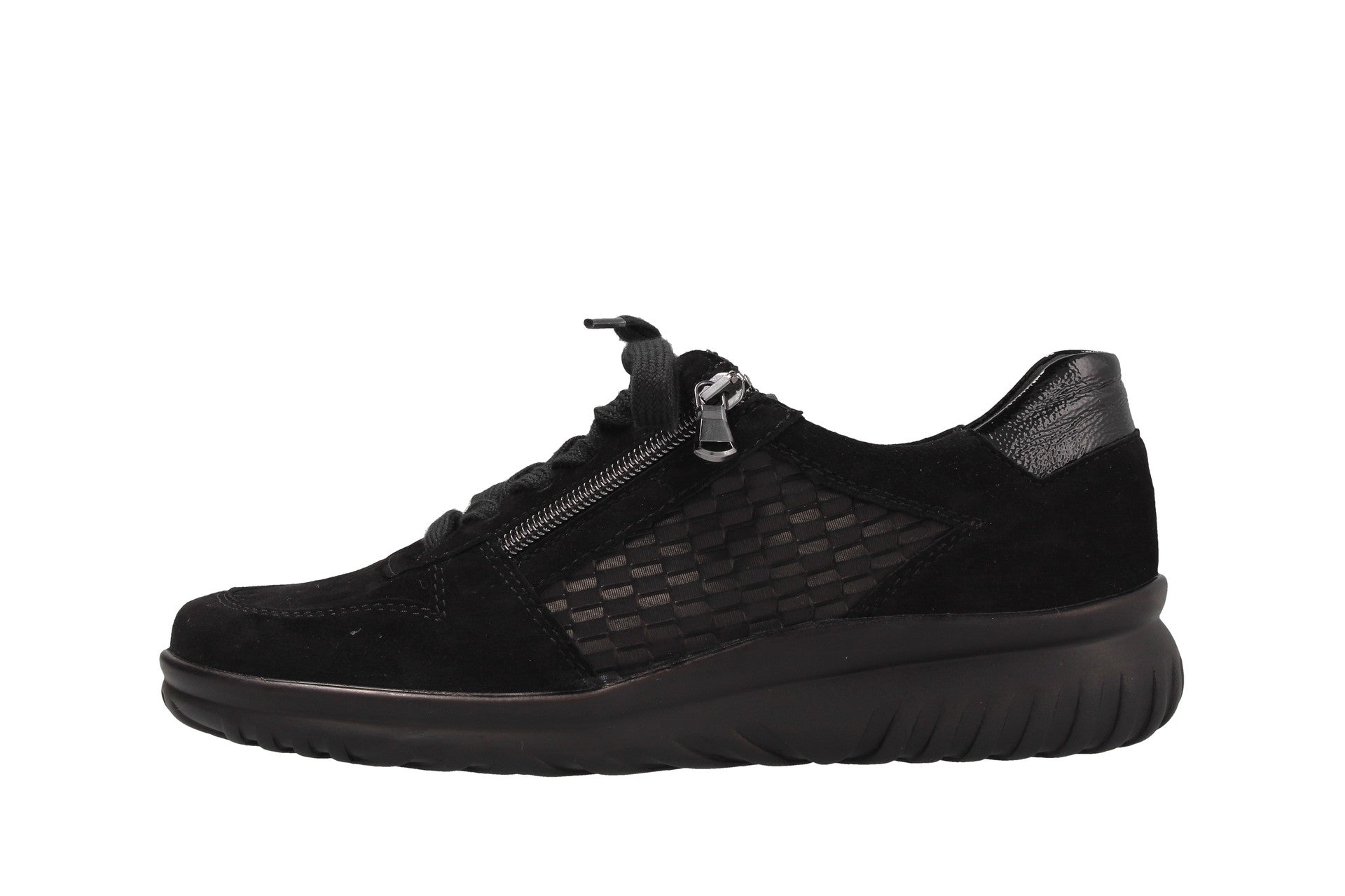 Lena – schwarz – Schnürschuh – L5235