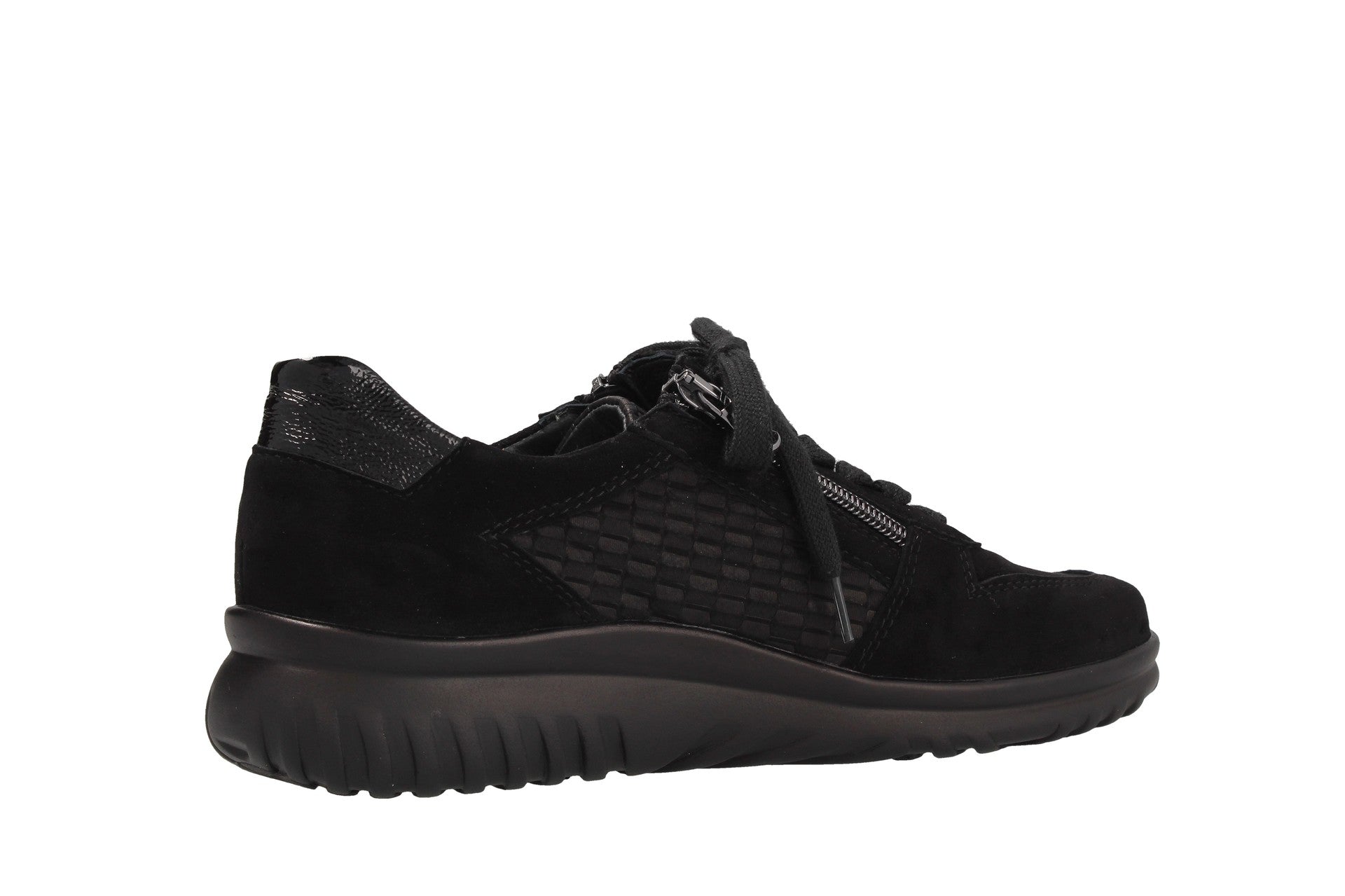 Lena – schwarz – Schnürschuh – L5235