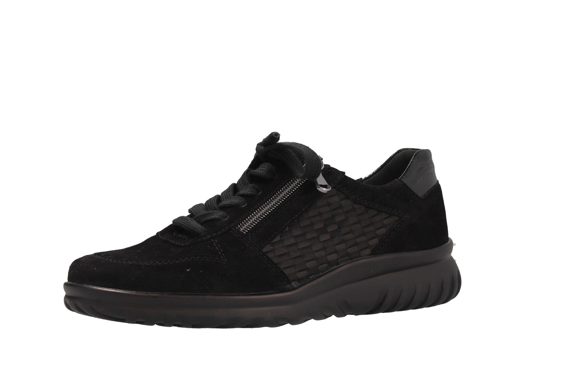 Lena – schwarz – Schnürschuh – L5235
