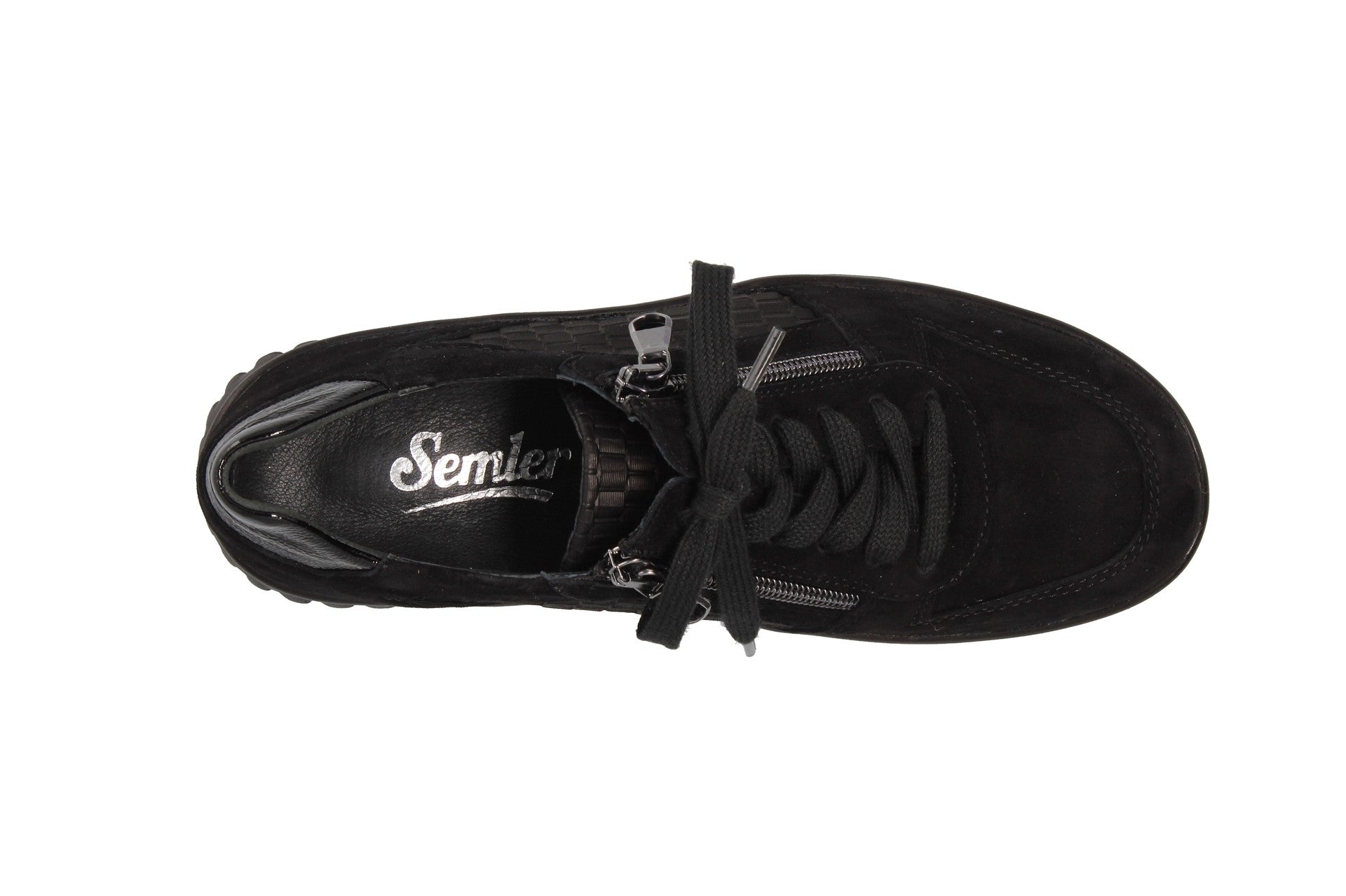 Lena – schwarz – Schnürschuh – L5235