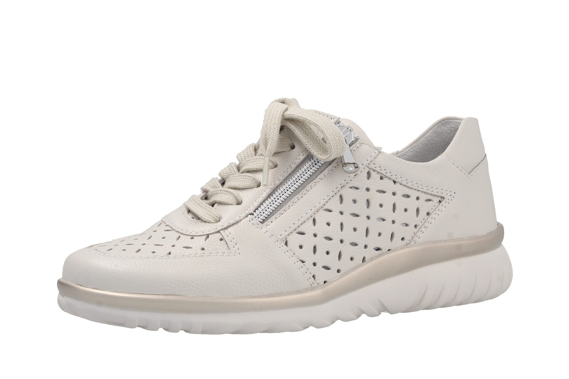 Lena – creme/düne – Schnürschuh – L5255