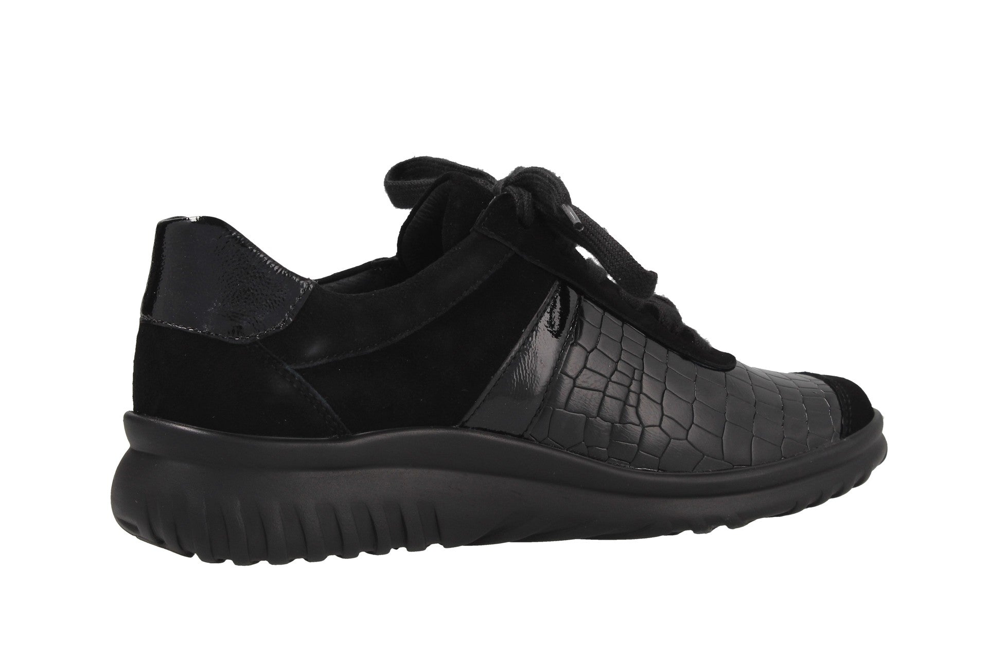 Lena – schwarz – Schnürschuh – L5315