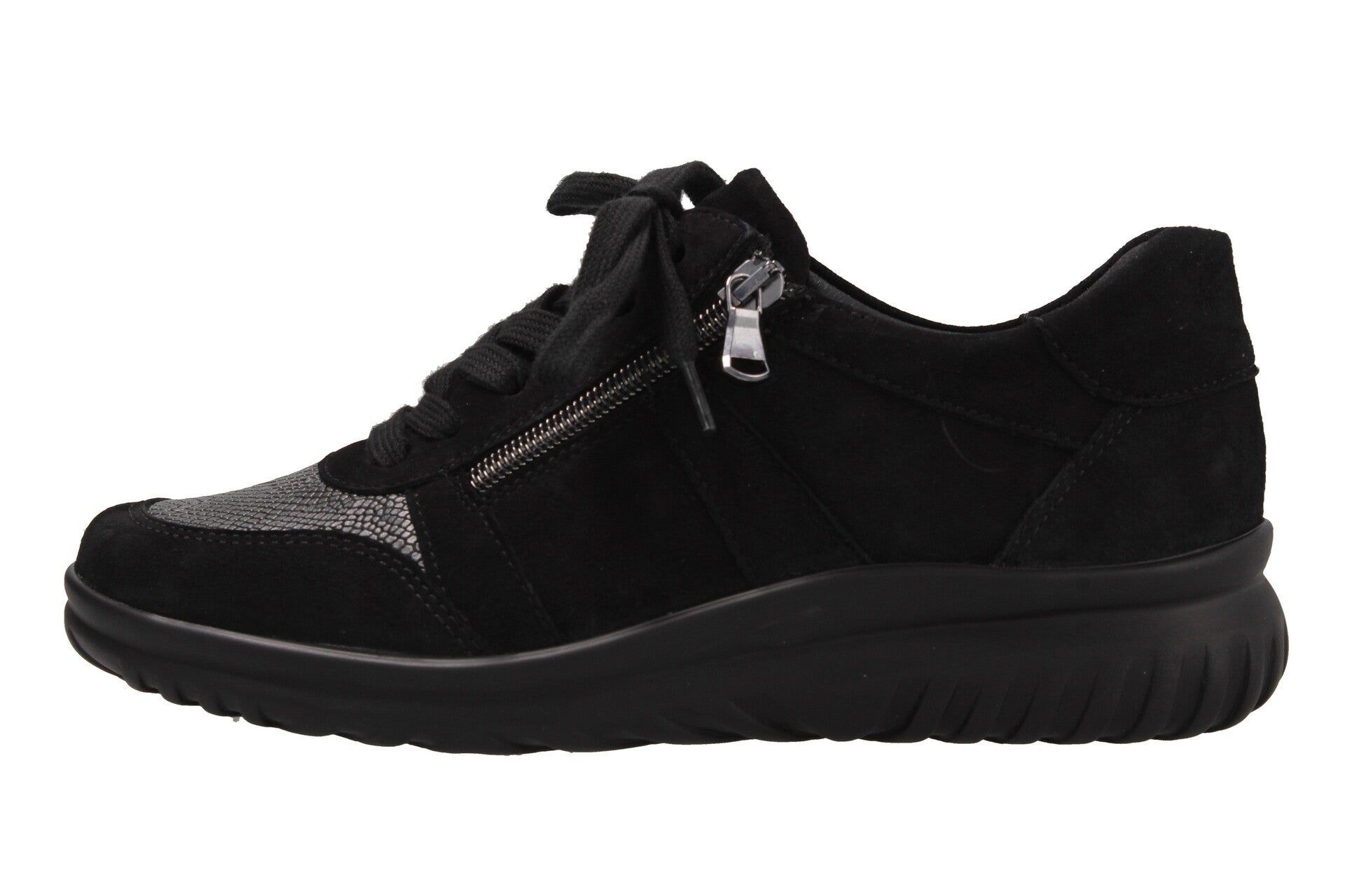 Lena – schwarz – Schnürschuh – L5315