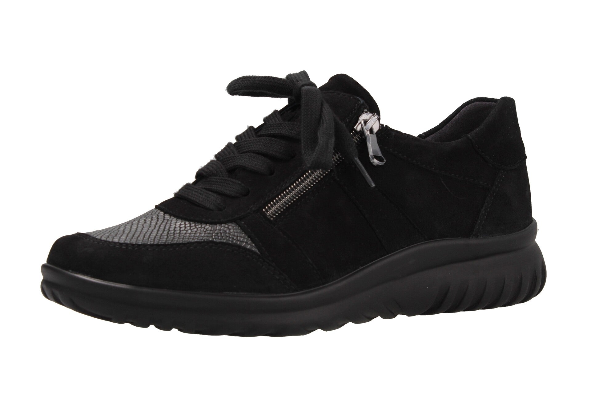 Lena – schwarz – Schnürschuh – L5315