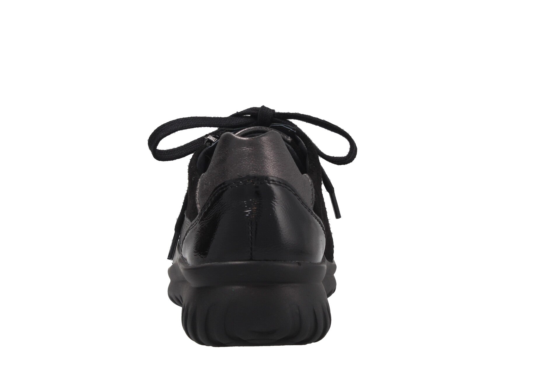 Lena – schwarz/grau – Schnürschuh – L5345