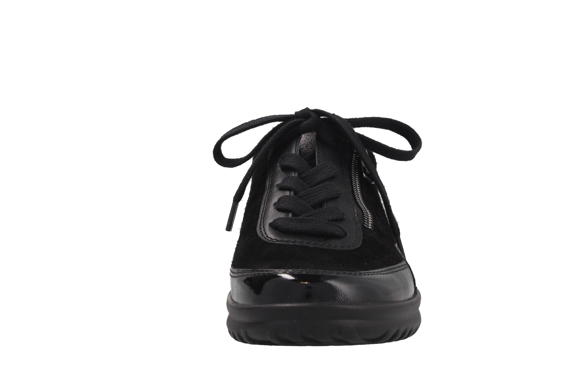 Lena – schwarz/grau – Schnürschuh – L5345