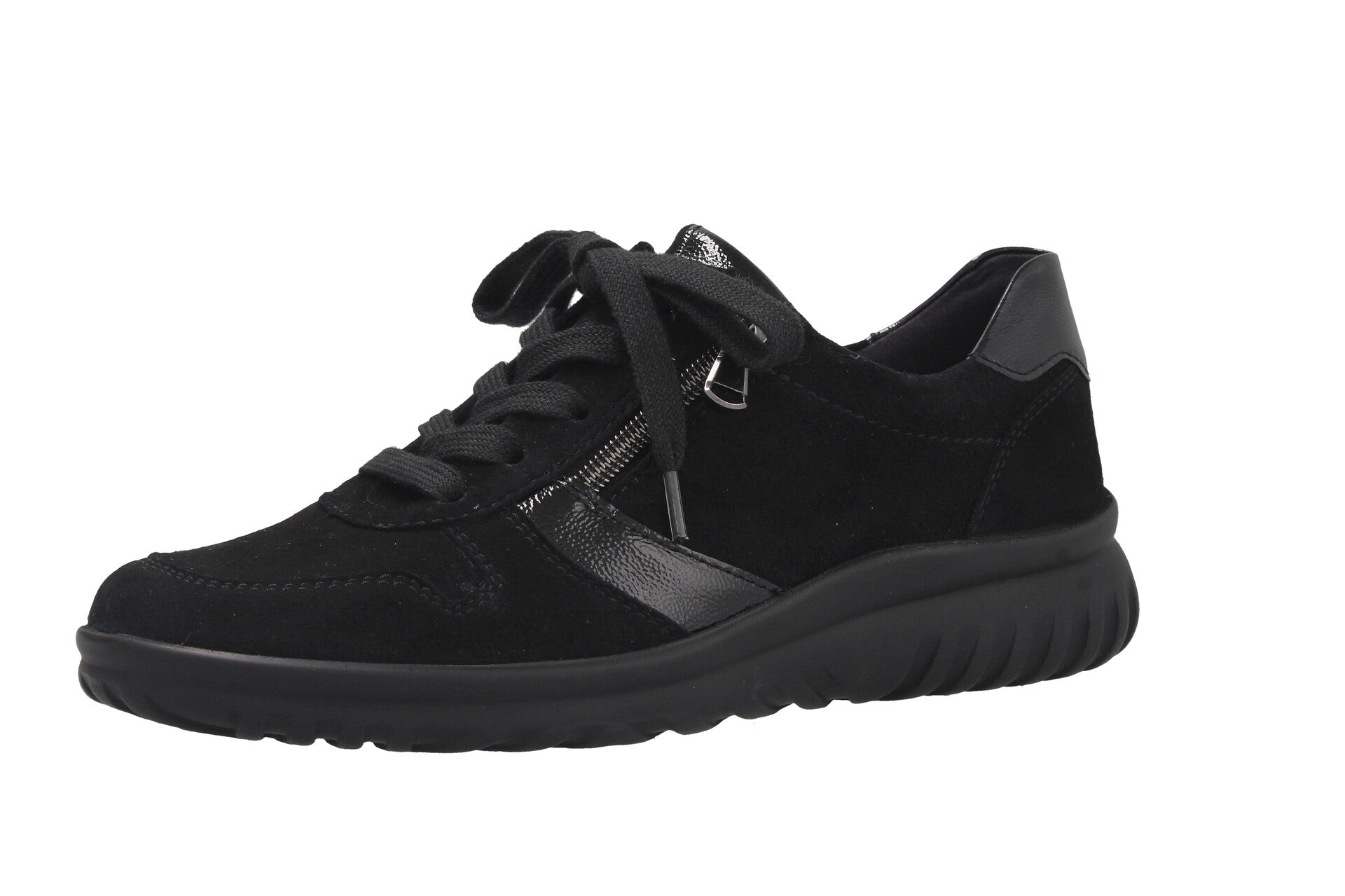 Lena – schwarz – Schnürschuh – L5365