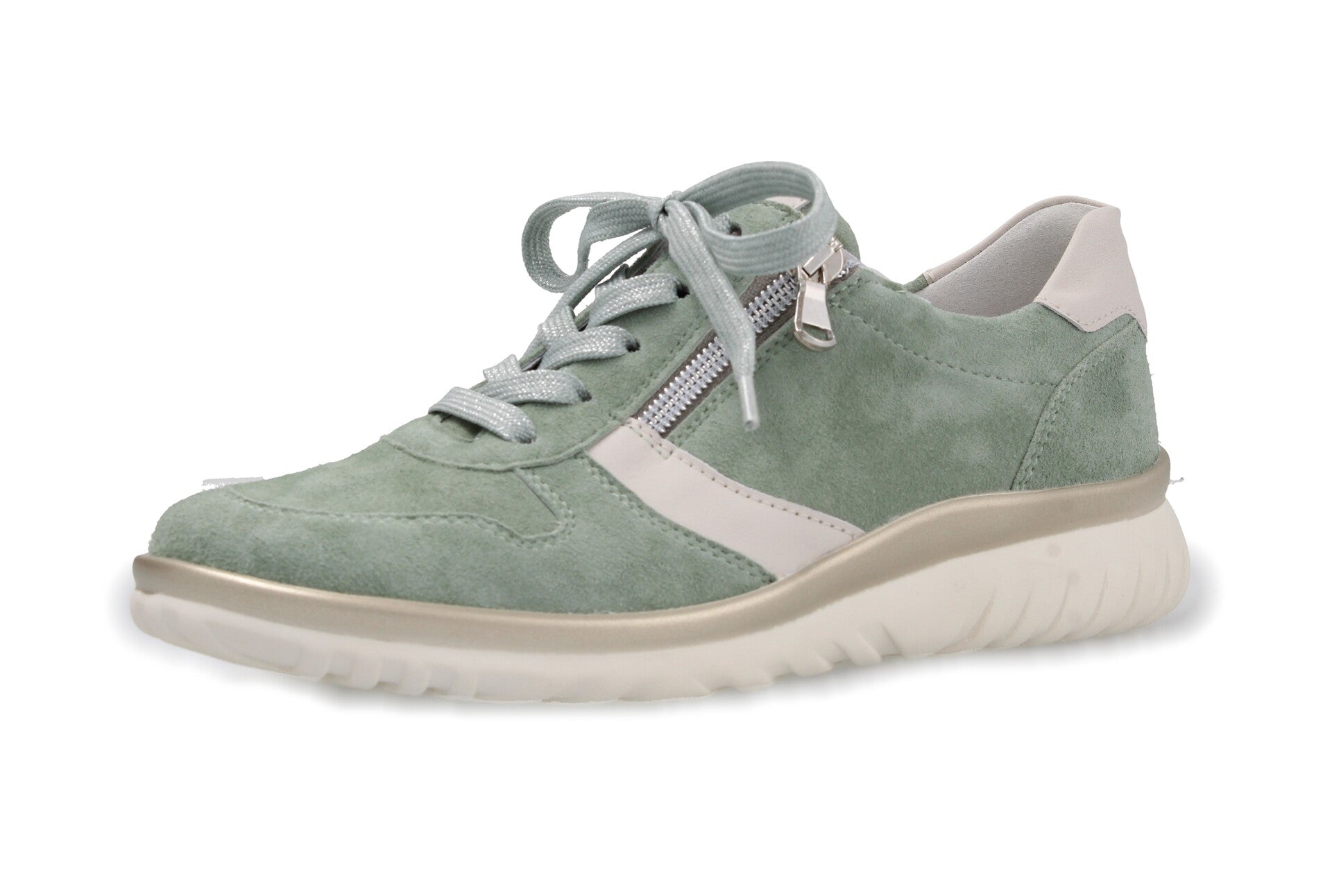 Lena – mint/creme – Schnürschuh – L5365