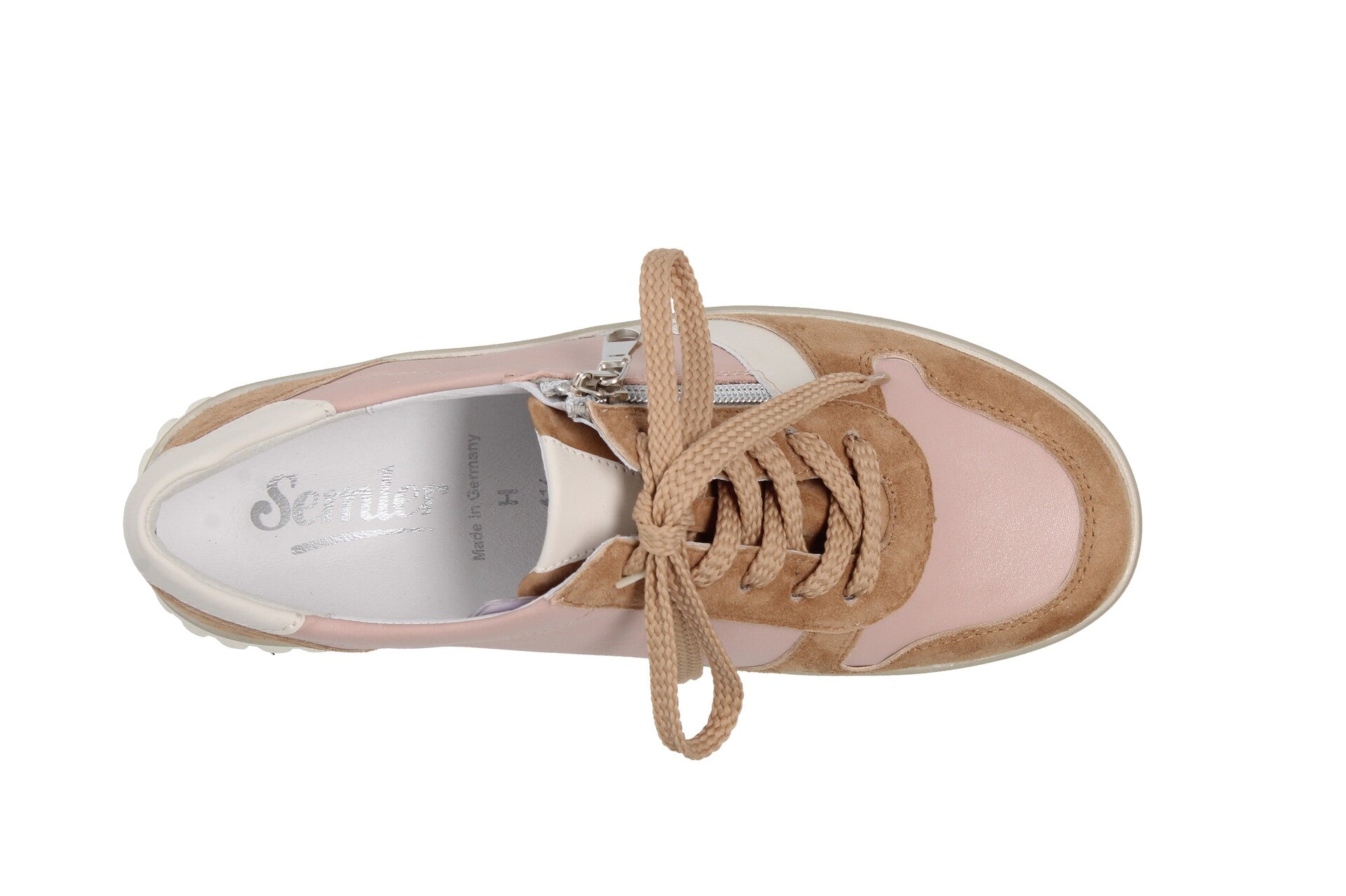 Lena – nuss/rose/creme – Schnürschuh – L5365