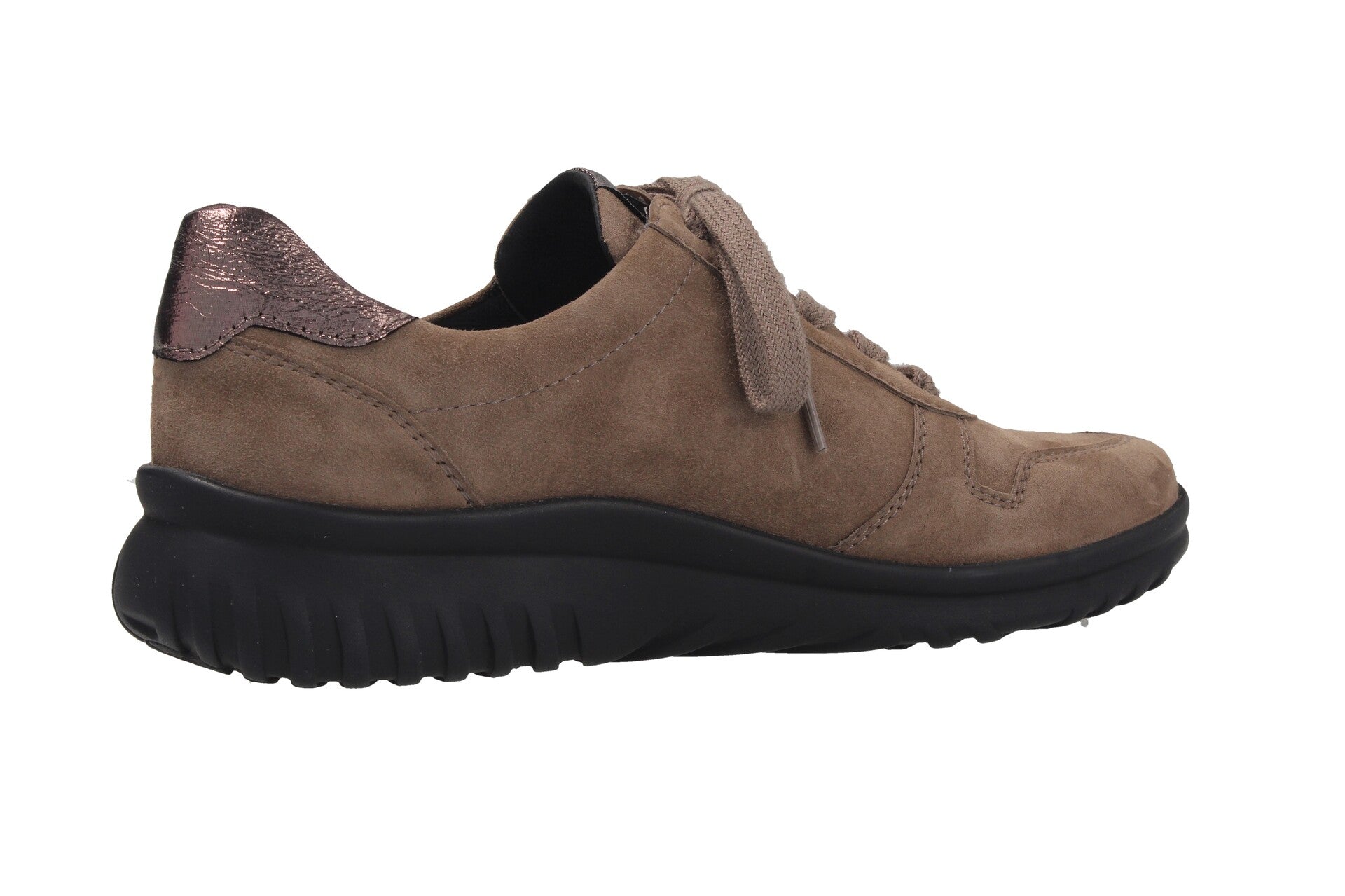 Lena – taupe/caramel – lace-up shoe – L5365