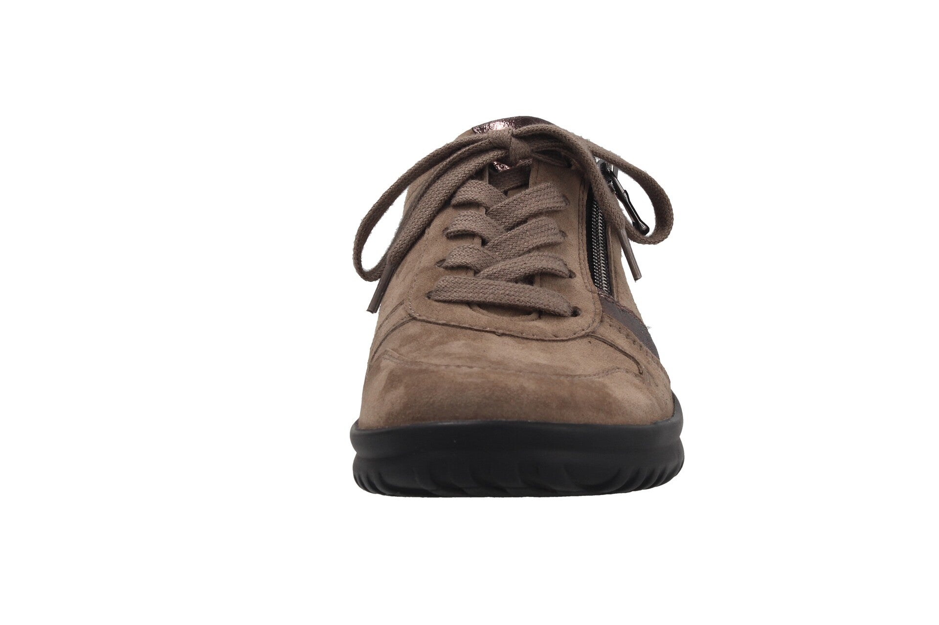 Lena – taupe/caramel – Schnürschuh – L5365