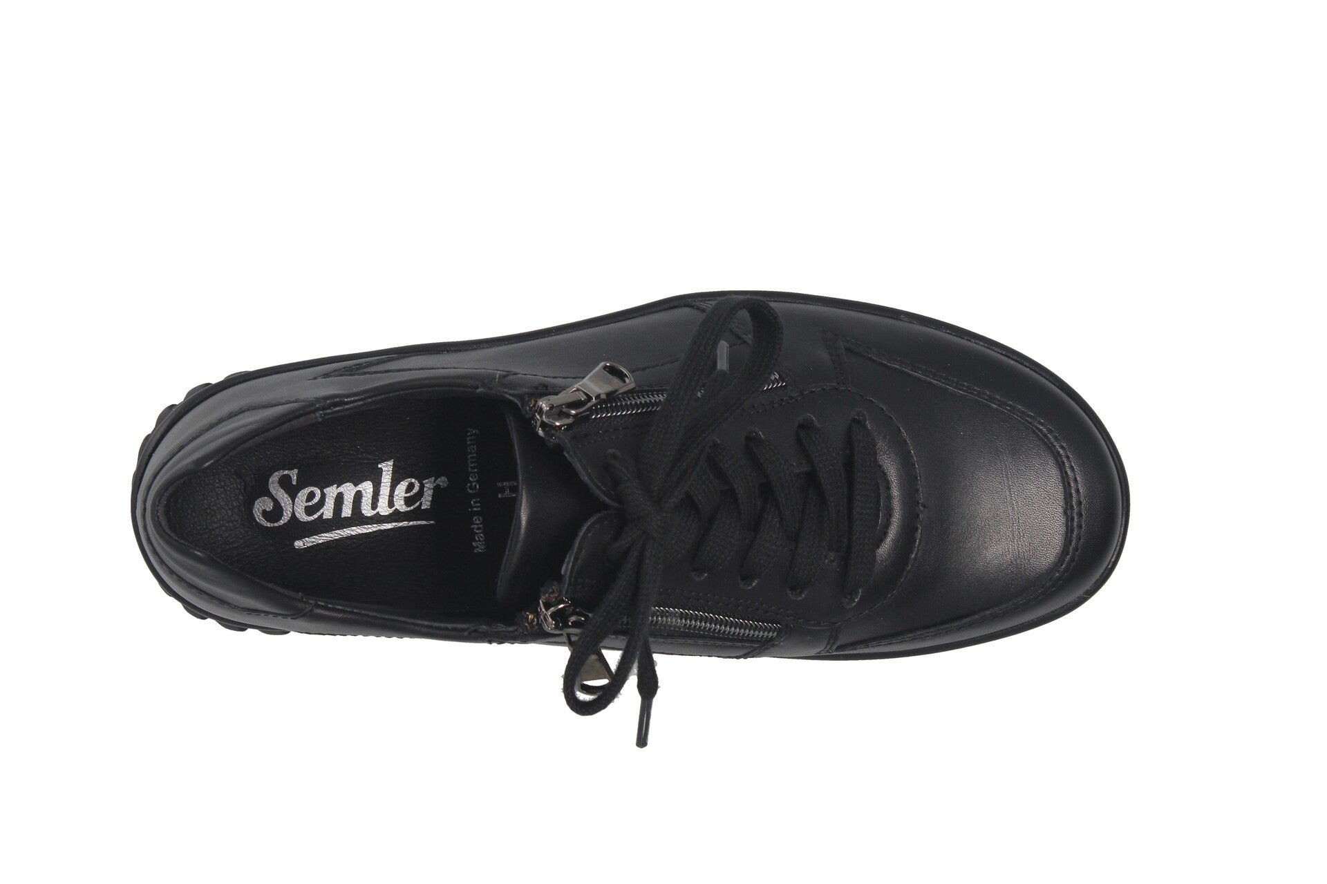 Larissa – schwarz – Schnürschuh – L8235