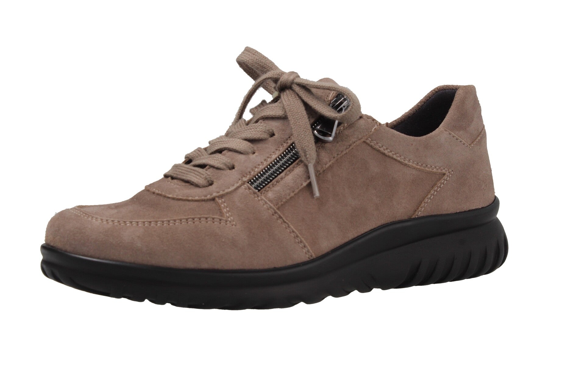 Larissa – taupe – Schnürschuh – L8235