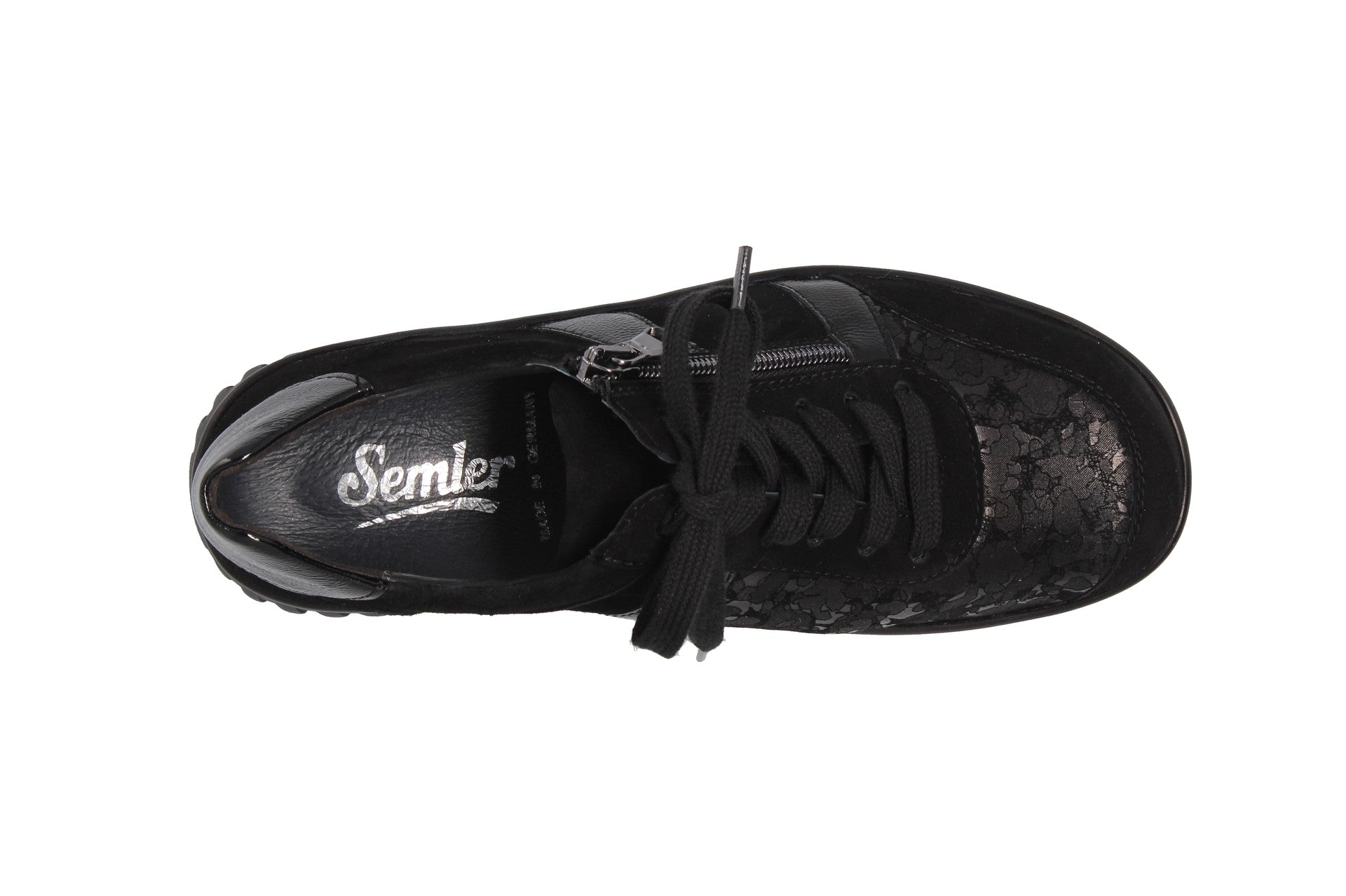 Larissa – schwarz – Schnürschuh – L8315