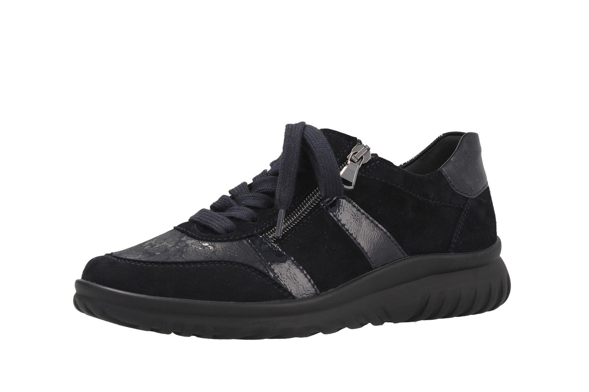 Larissa – midnightblue – lace-up shoe – L8315