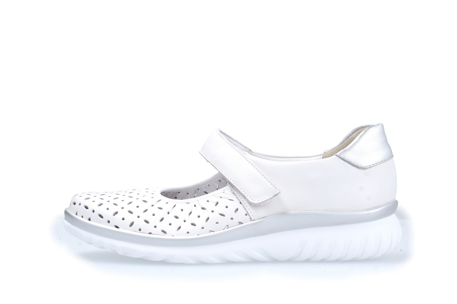 Linda – weiss/silber – Ballerina – L9075