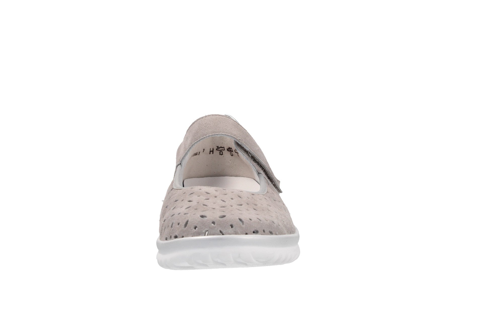 Linda – perle/argent – ​​ballerines – L9075