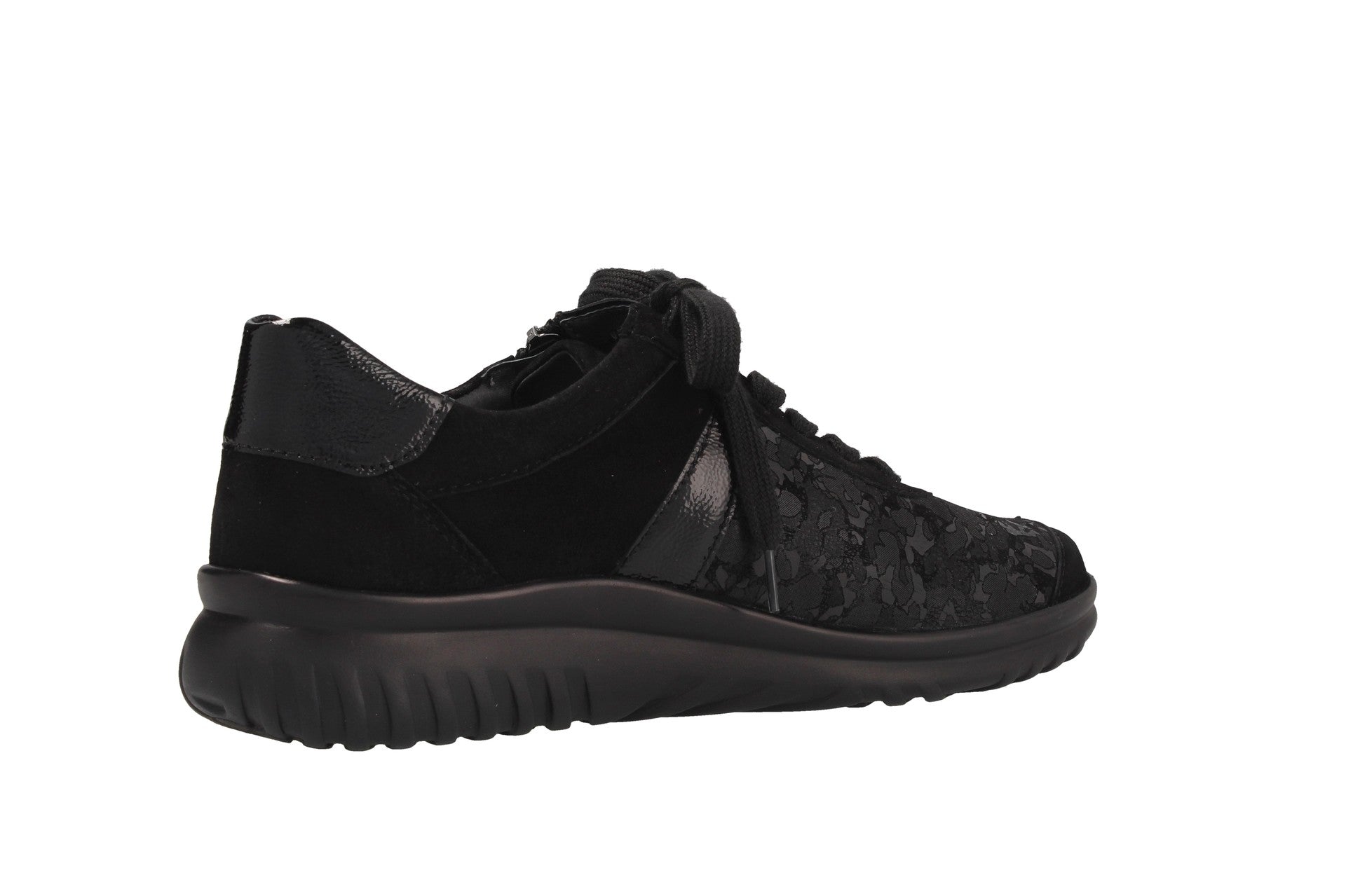 Linda – schwarz – Schnürschuh – L9315