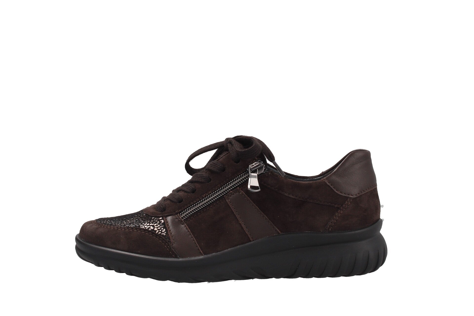 Linda – espresso – Schnürschuh – L9315