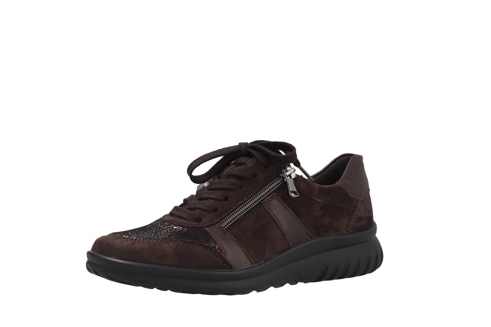 Linda – espresso – Schnürschuh – L9315