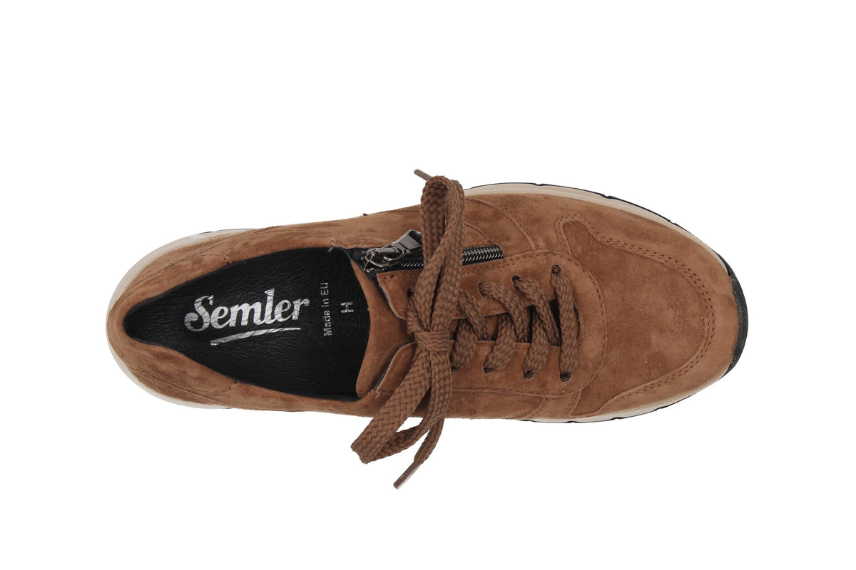Nicki – cappuccino – Schnürschuh – N4075