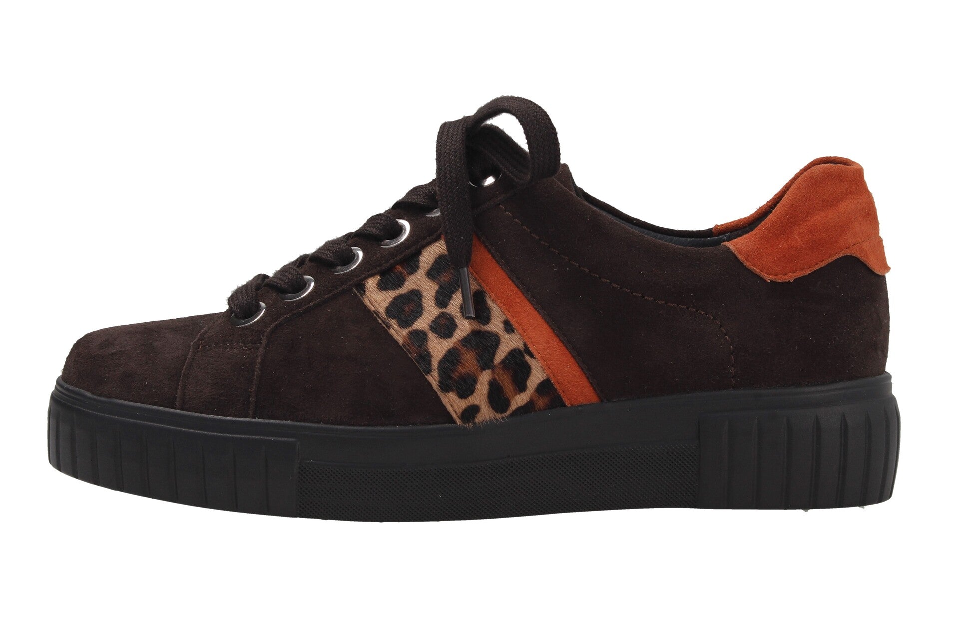 Pamela – espresso/cognac/brick – Sneaker – P4065