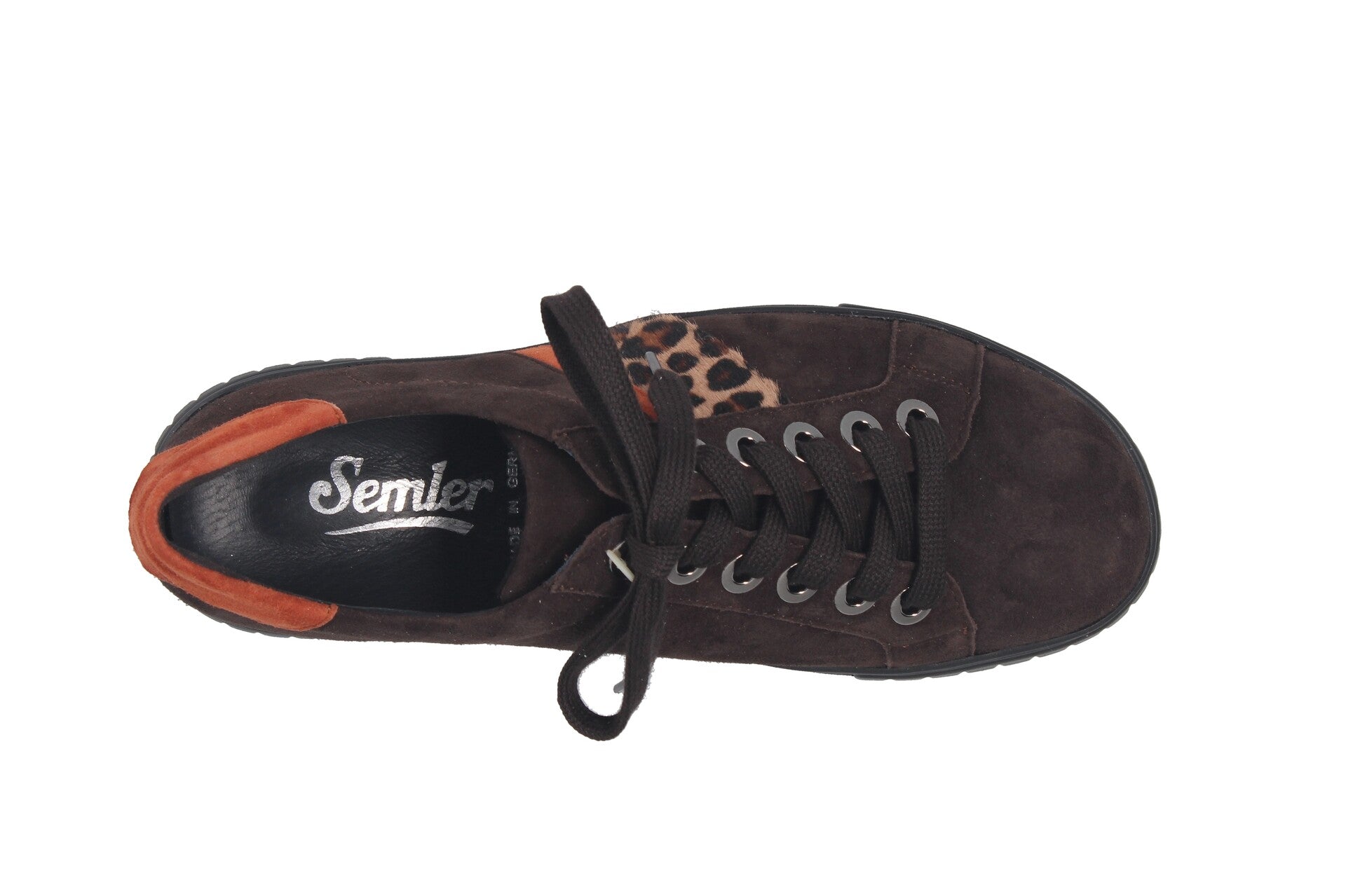 Pamela – espresso/cognac/brick – Sneaker – P4065