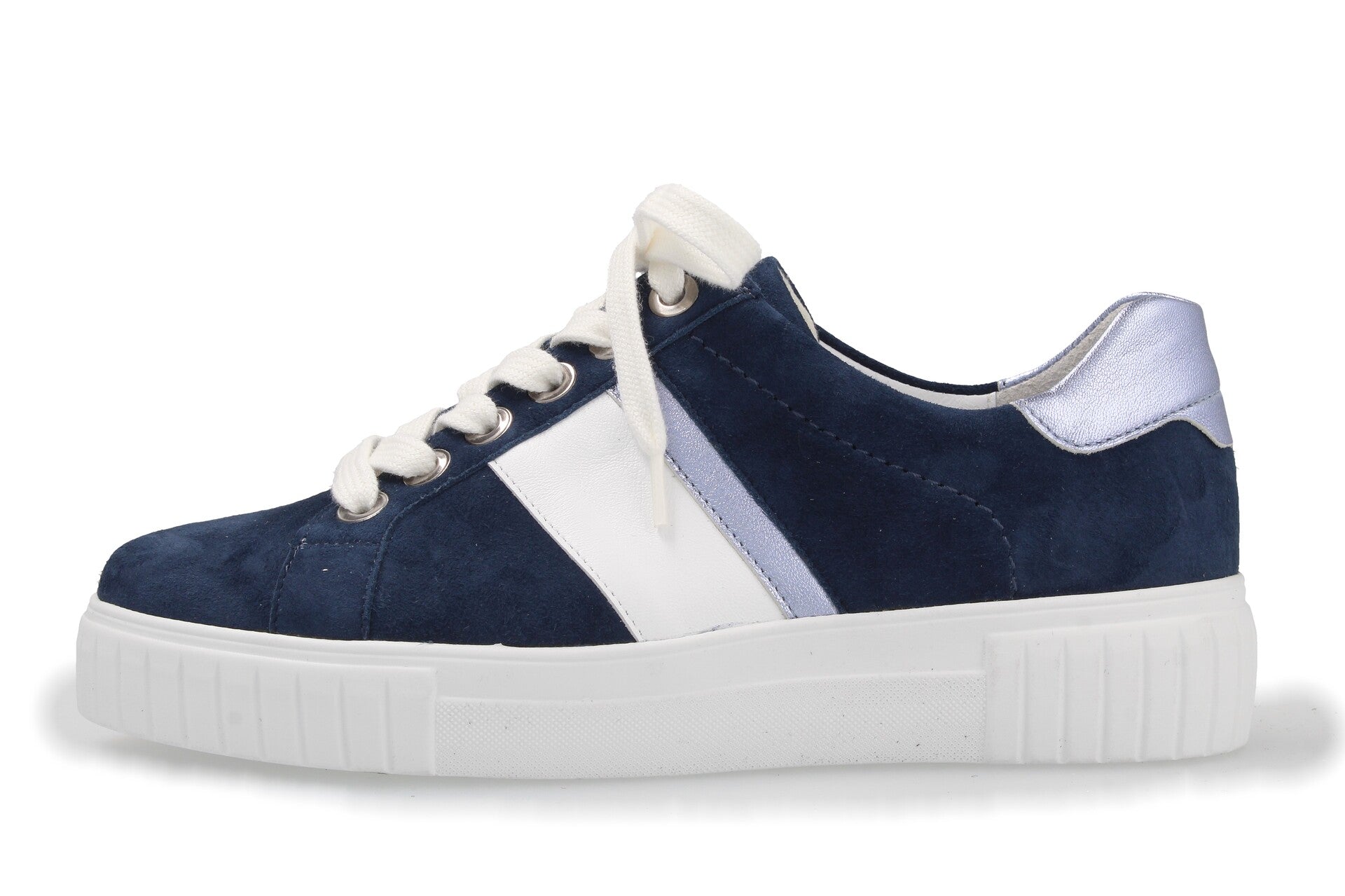 Pamela – jeans/weiss/wolke – Sneaker – P4065