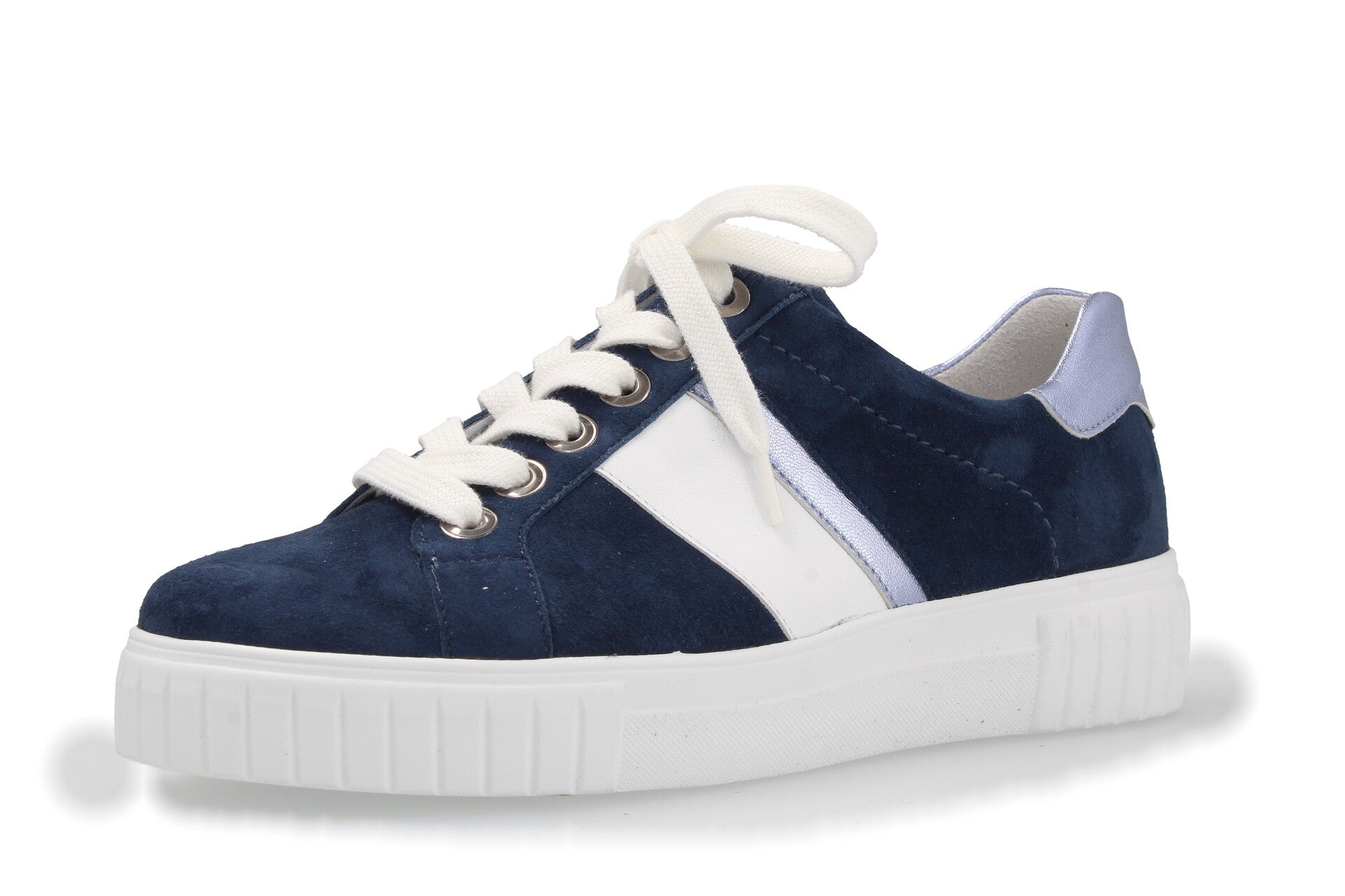 Pamela – jeans/weiss/wolke – Sneaker – P4065