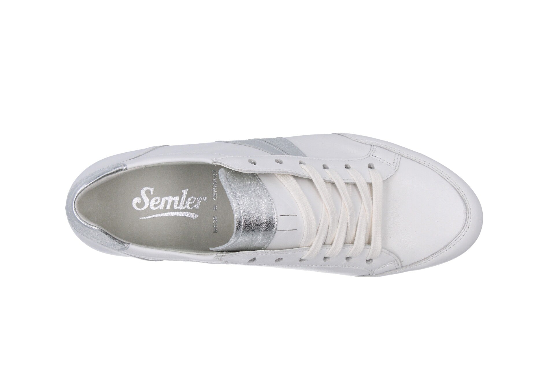 Baskets Tanja – blanc/argent – ​​T1053