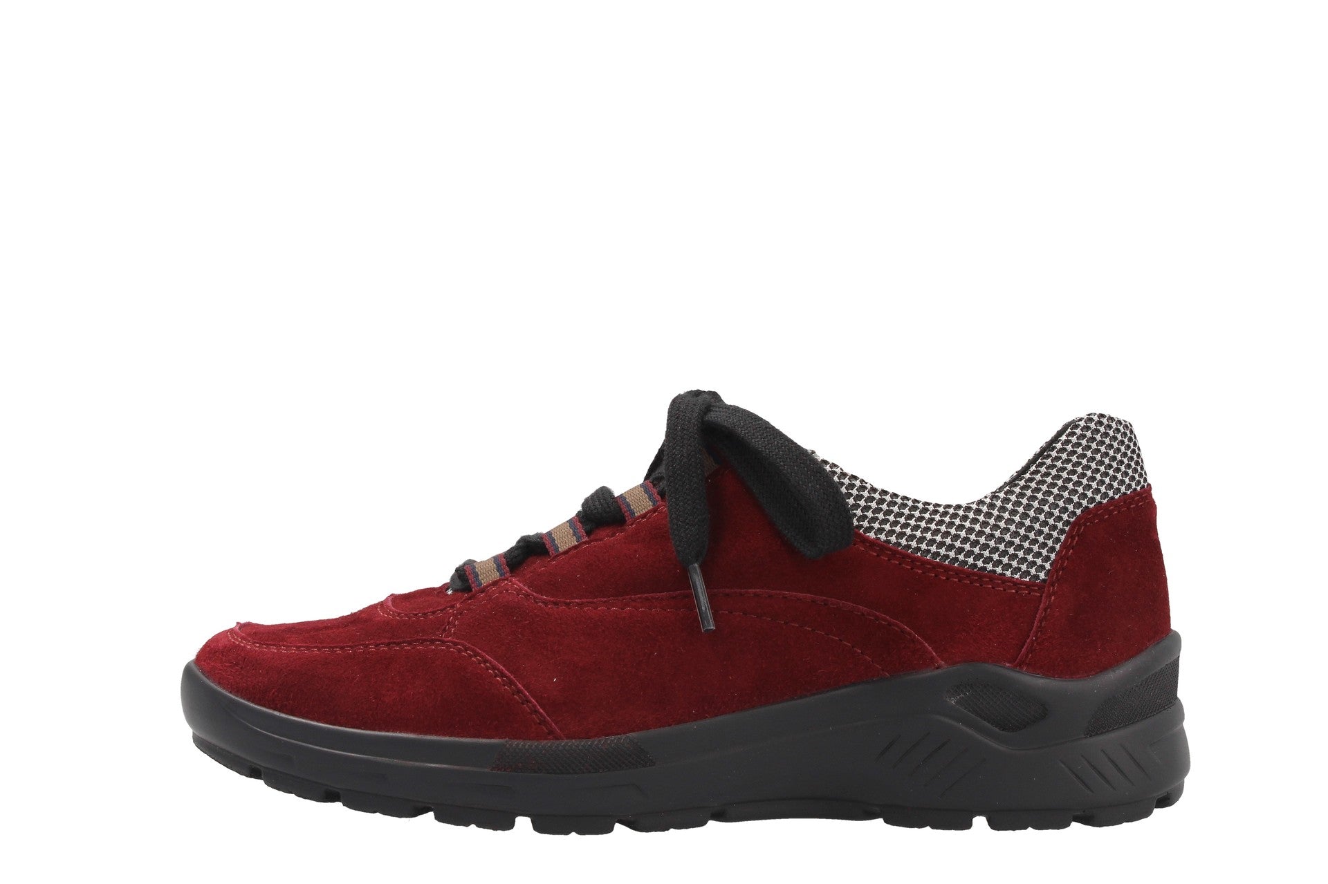 Wanda – chianti/grey – lace-up shoes – W1015