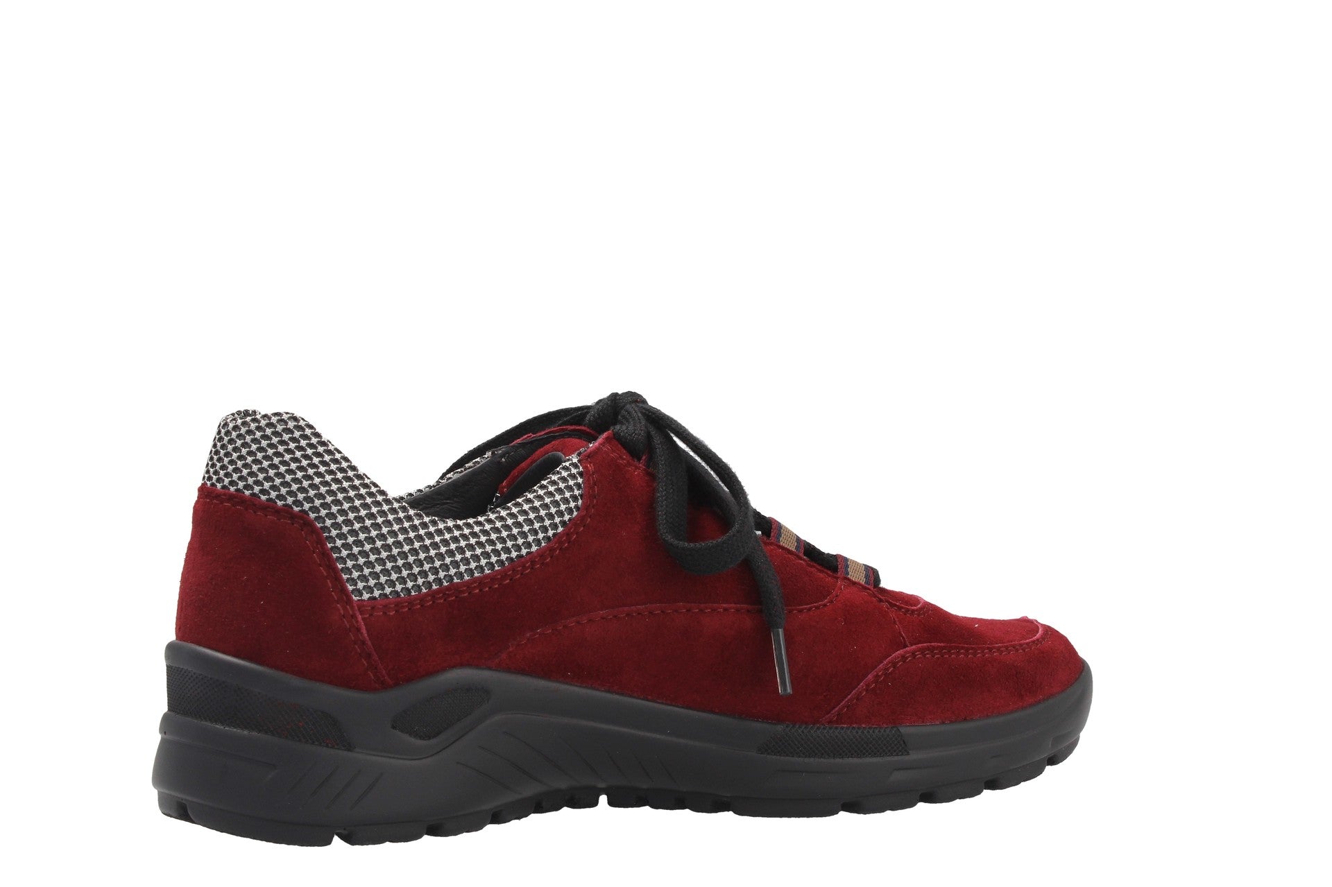 Wanda – chianti/grey – lace-up shoes – W1015