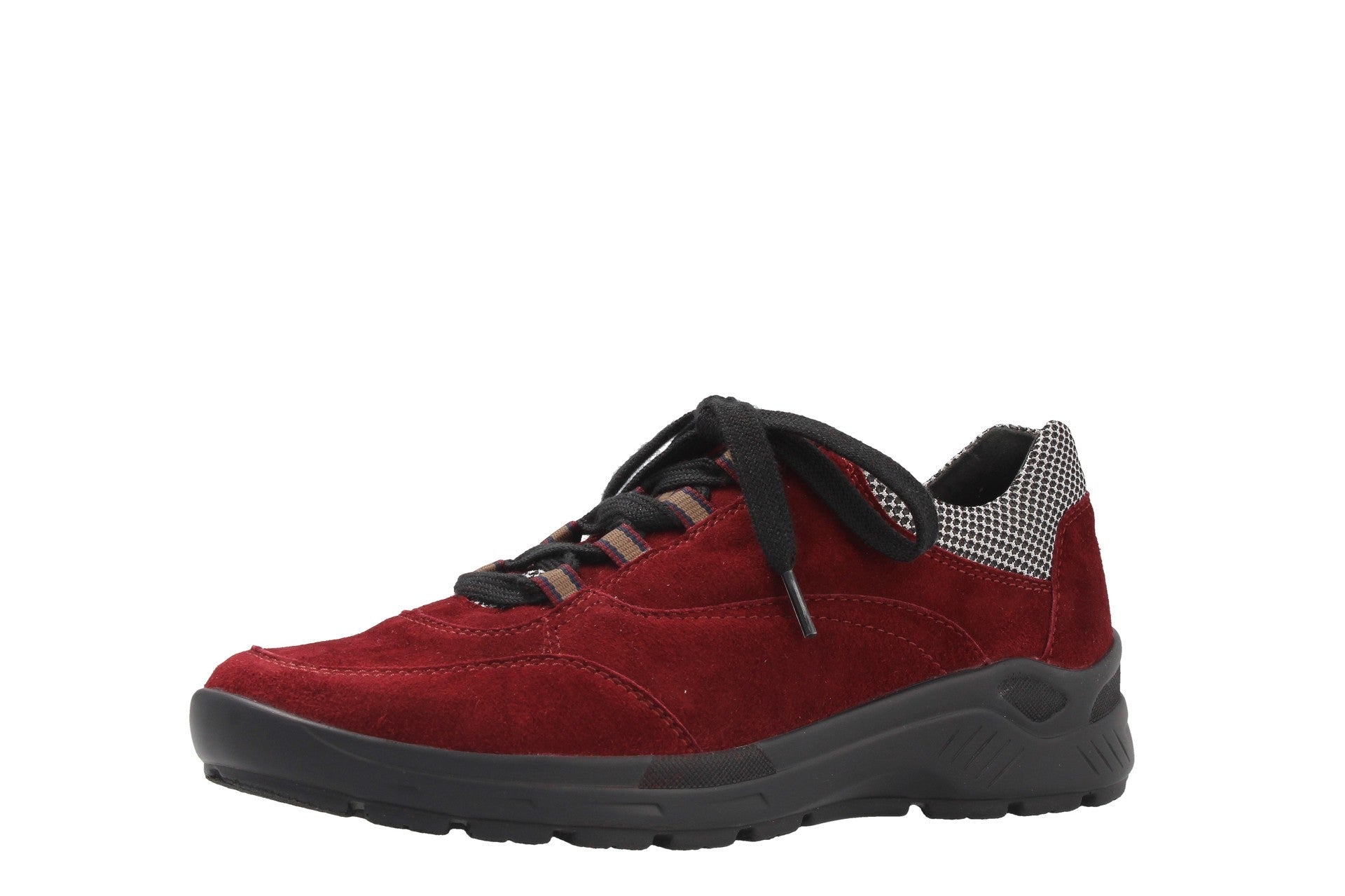 Wanda – chianti/grey – lace-up shoes – W1015
