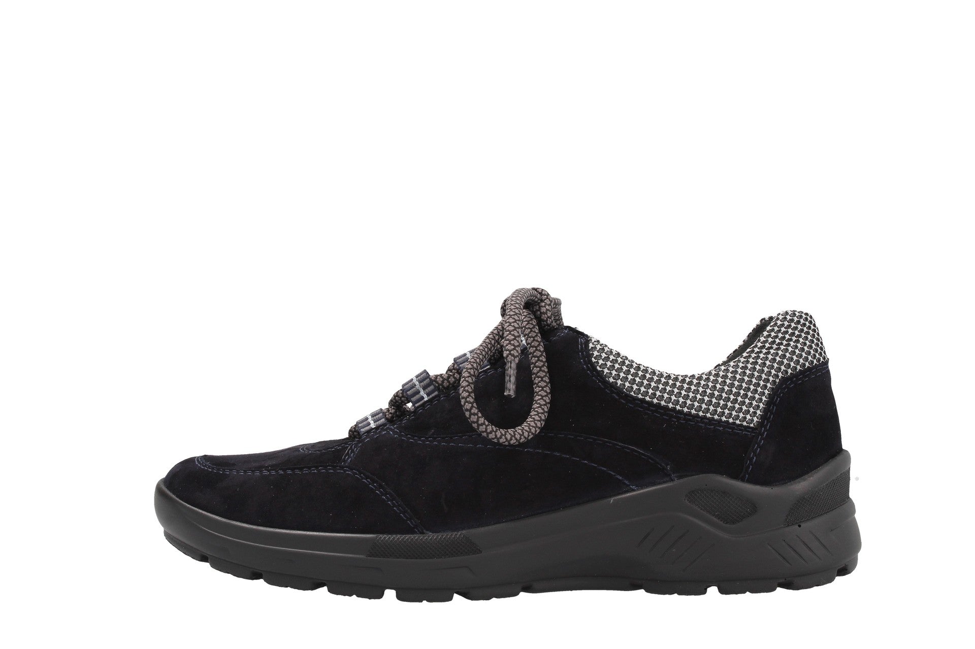 Wanda – midnightblue/grau – Schnürschuh – W1015