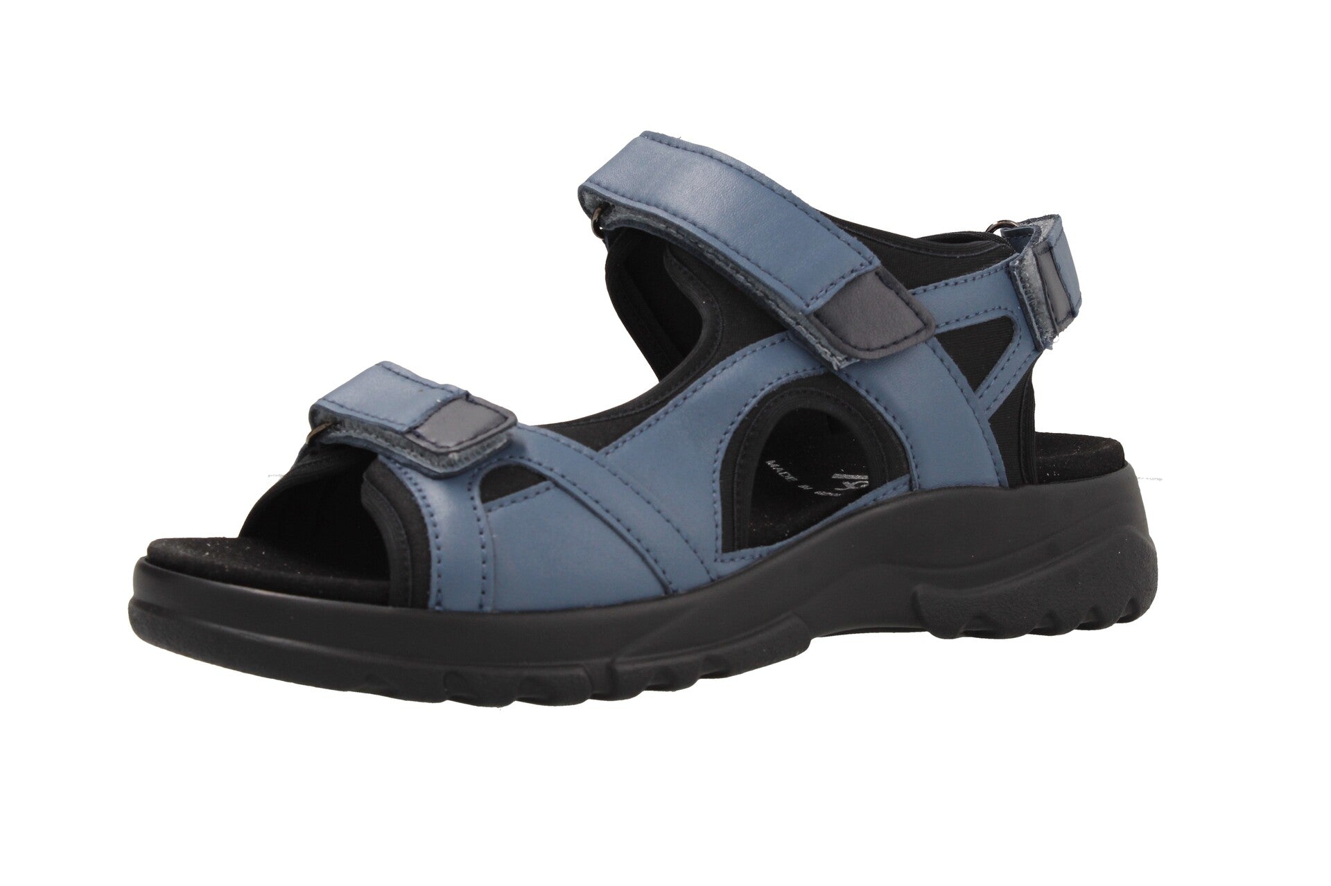 Wiebke – sky/ocean/schwarz – Sandalette – W3165