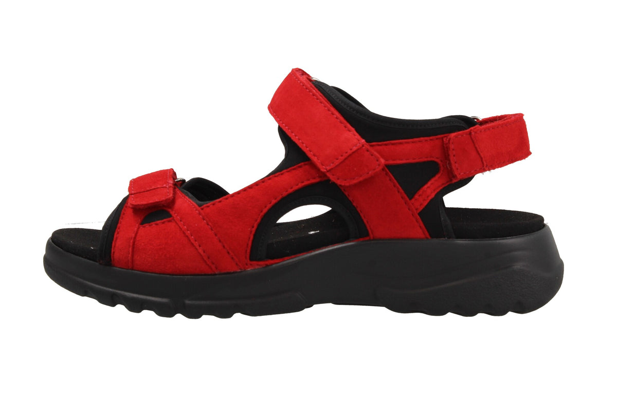 Wiebke – fire/schwarz – Sandalette – W3165