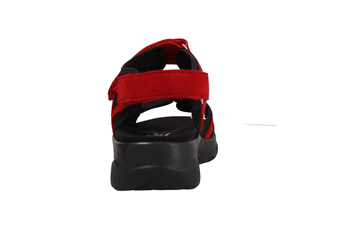Wiebke – fire/schwarz – Sandalette – W3165