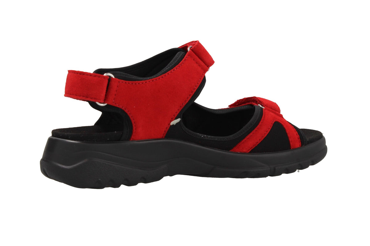 Wiebke – fire/schwarz – Sandalette – W3165