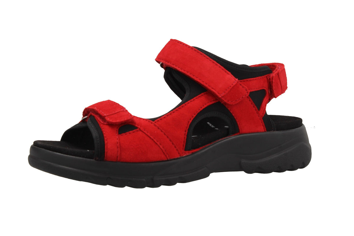 Wiebke – fire/schwarz – Sandalette – W3165