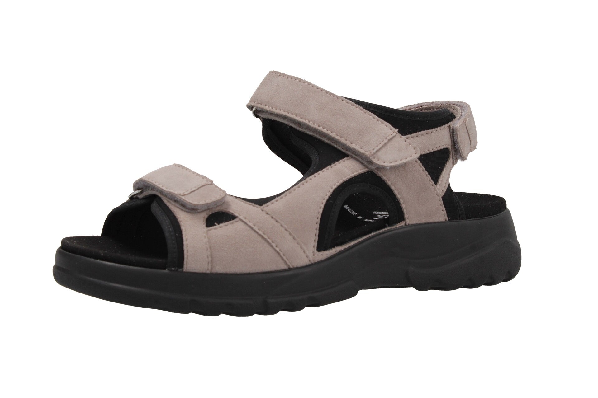 Wiebke – panna/schwarz – Sandalette – W3165