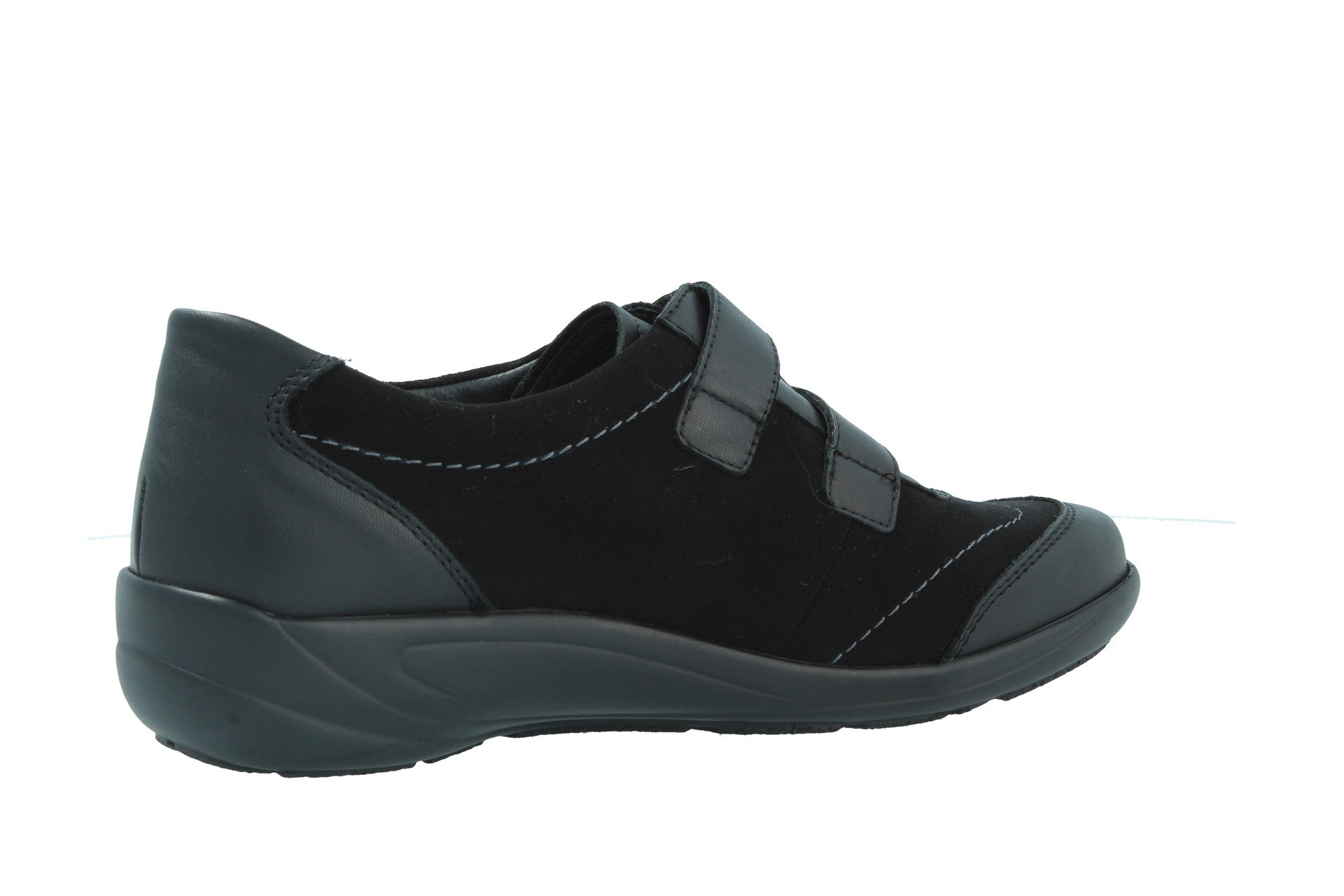 Birgit – noir – chaussure velcro