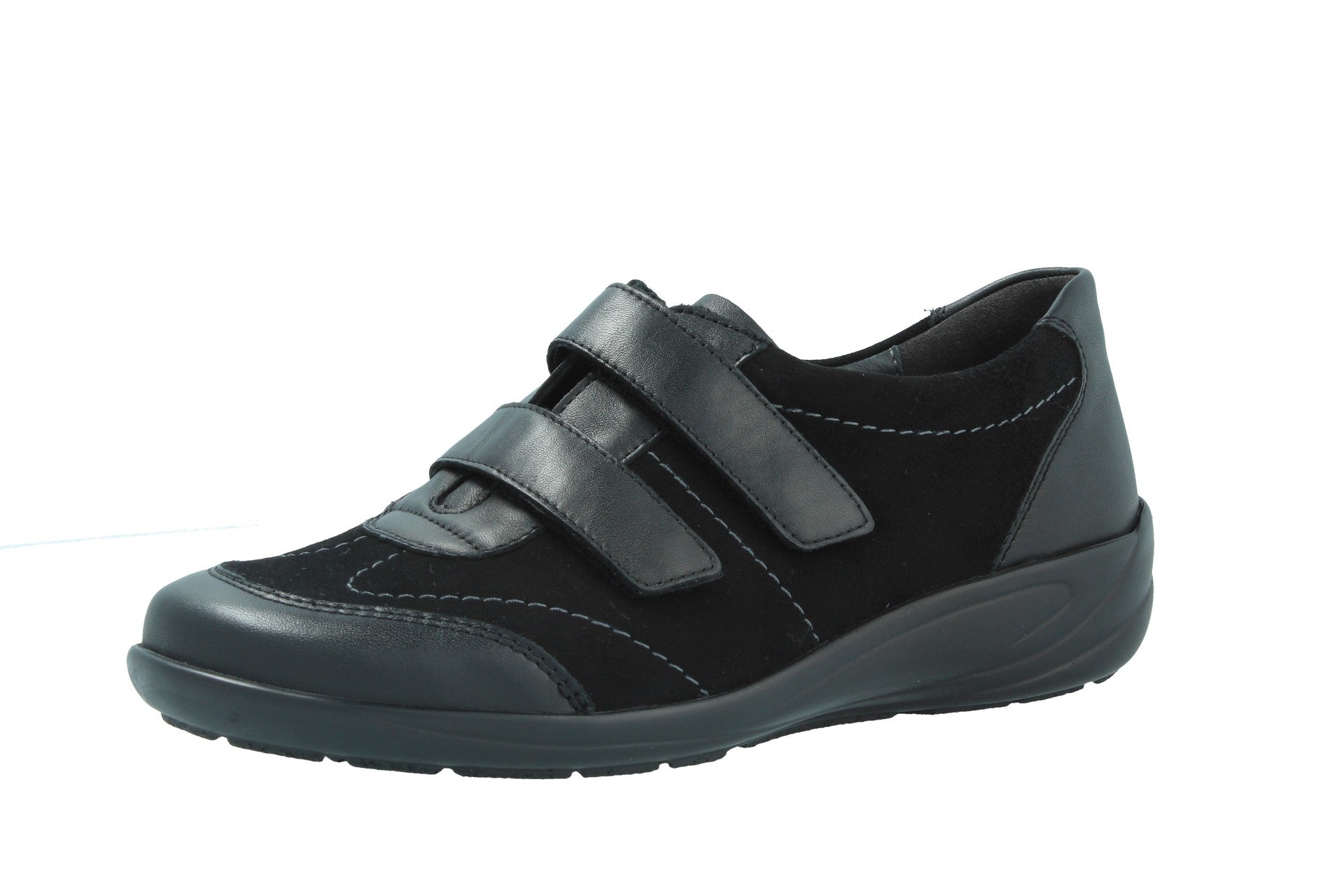 Birgit – black – Velcro shoe